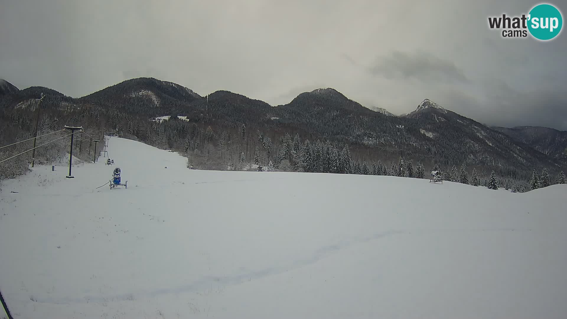 Estación de esquí webcam en vivo – Smučišče Kozji hrbet – Bohinjska Bistrica – Eslovenia