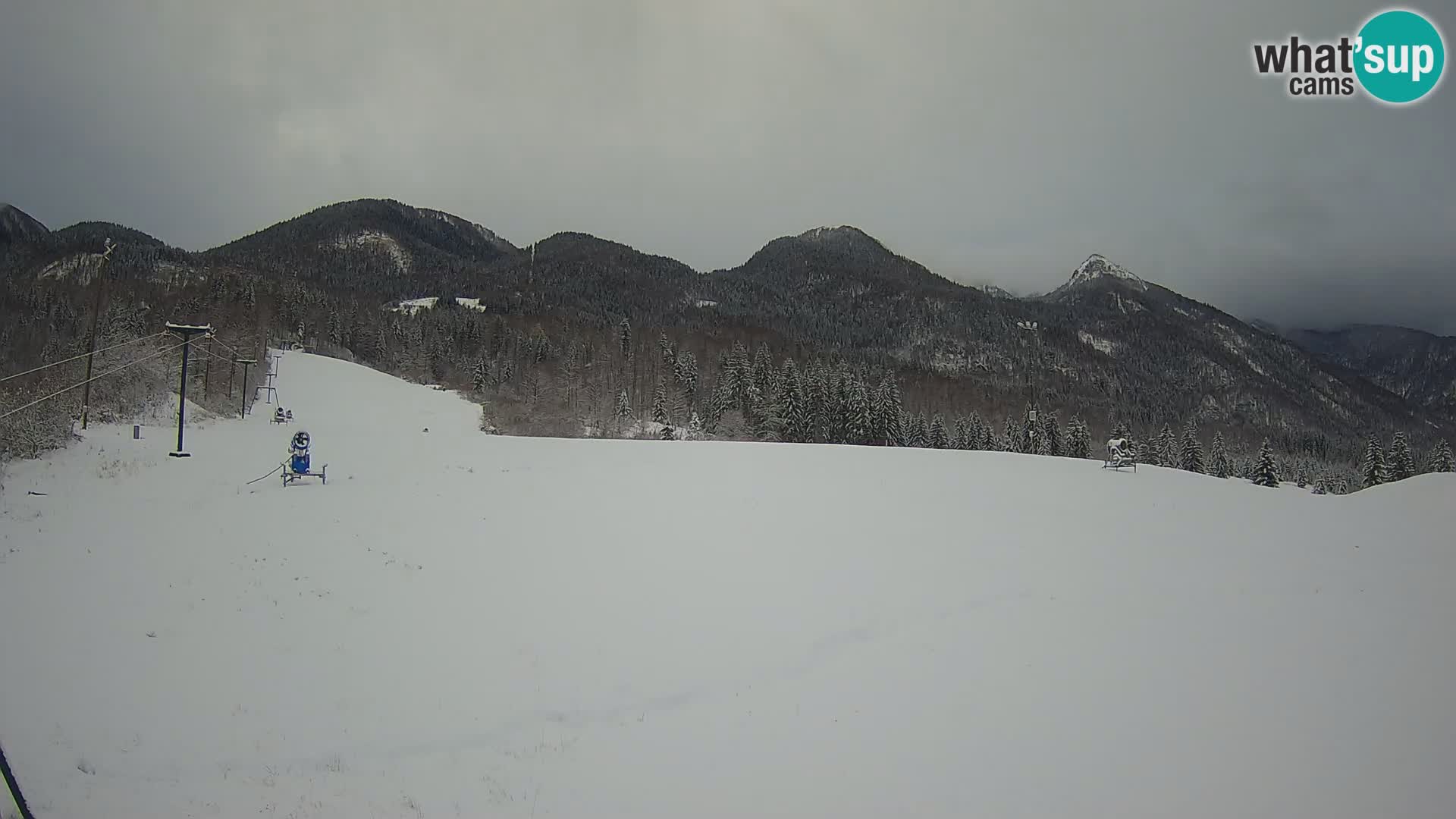 Webcam in diretta stazione sciistica – Smučišče Kozji hrbet – Bohinjska Bistrica – Slovenia