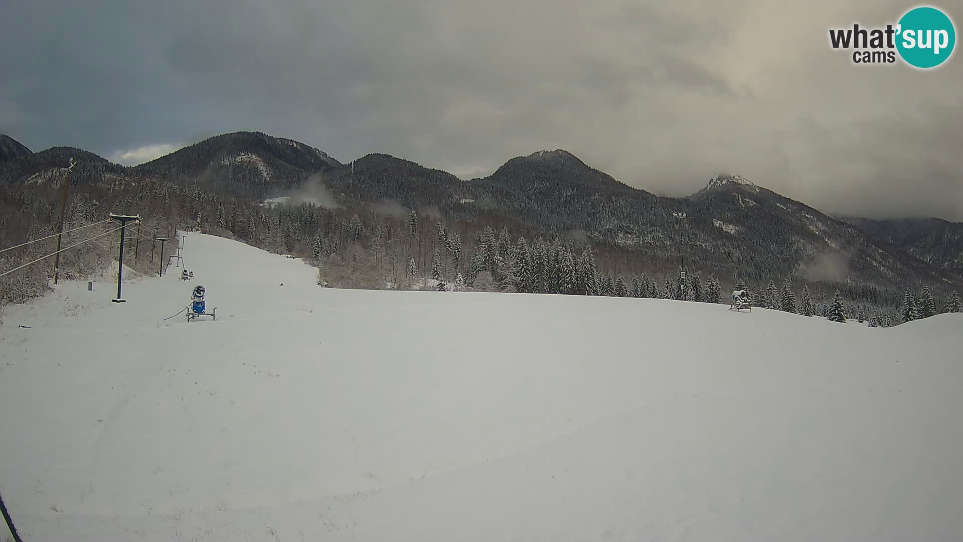 Webcam in diretta stazione sciistica – Smučišče Kozji hrbet – Bohinjska Bistrica – Slovenia