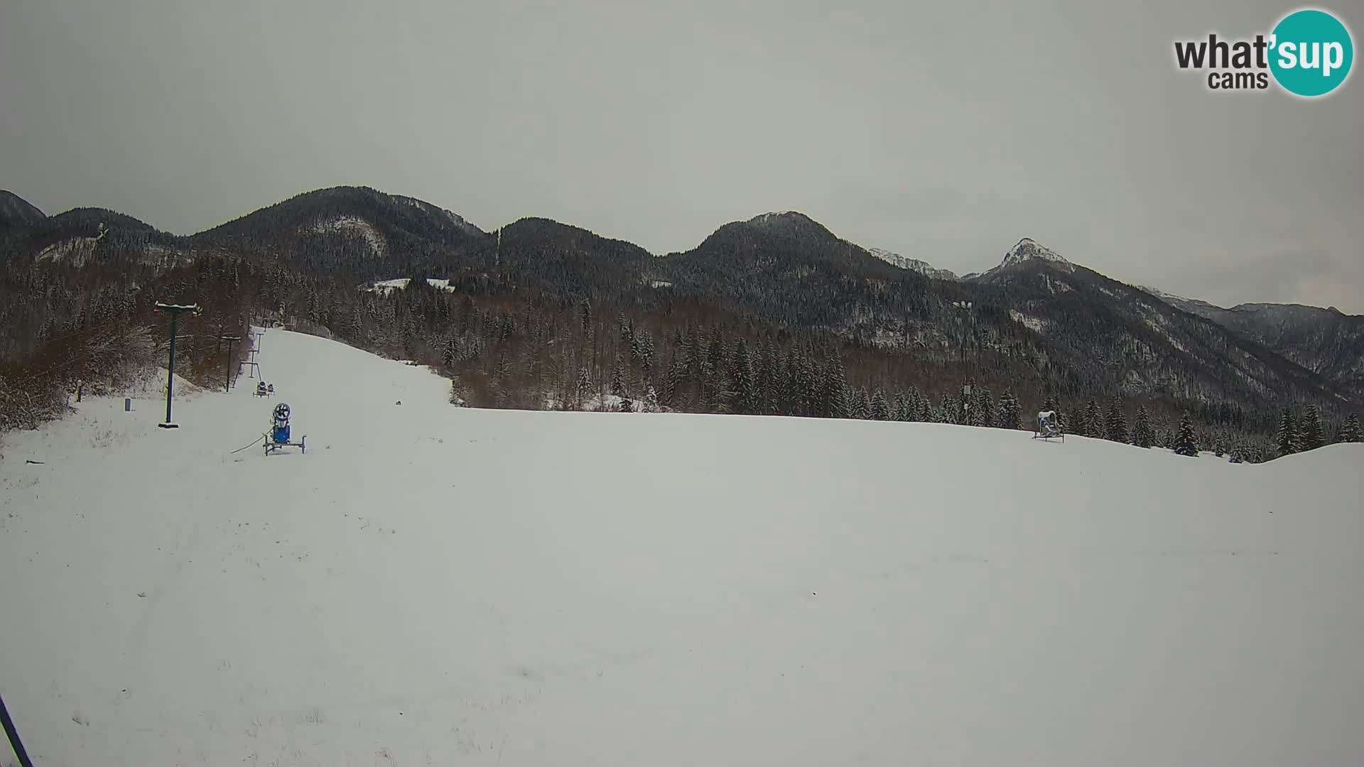 Estación de esquí webcam en vivo – Smučišče Kozji hrbet – Bohinjska Bistrica – Eslovenia