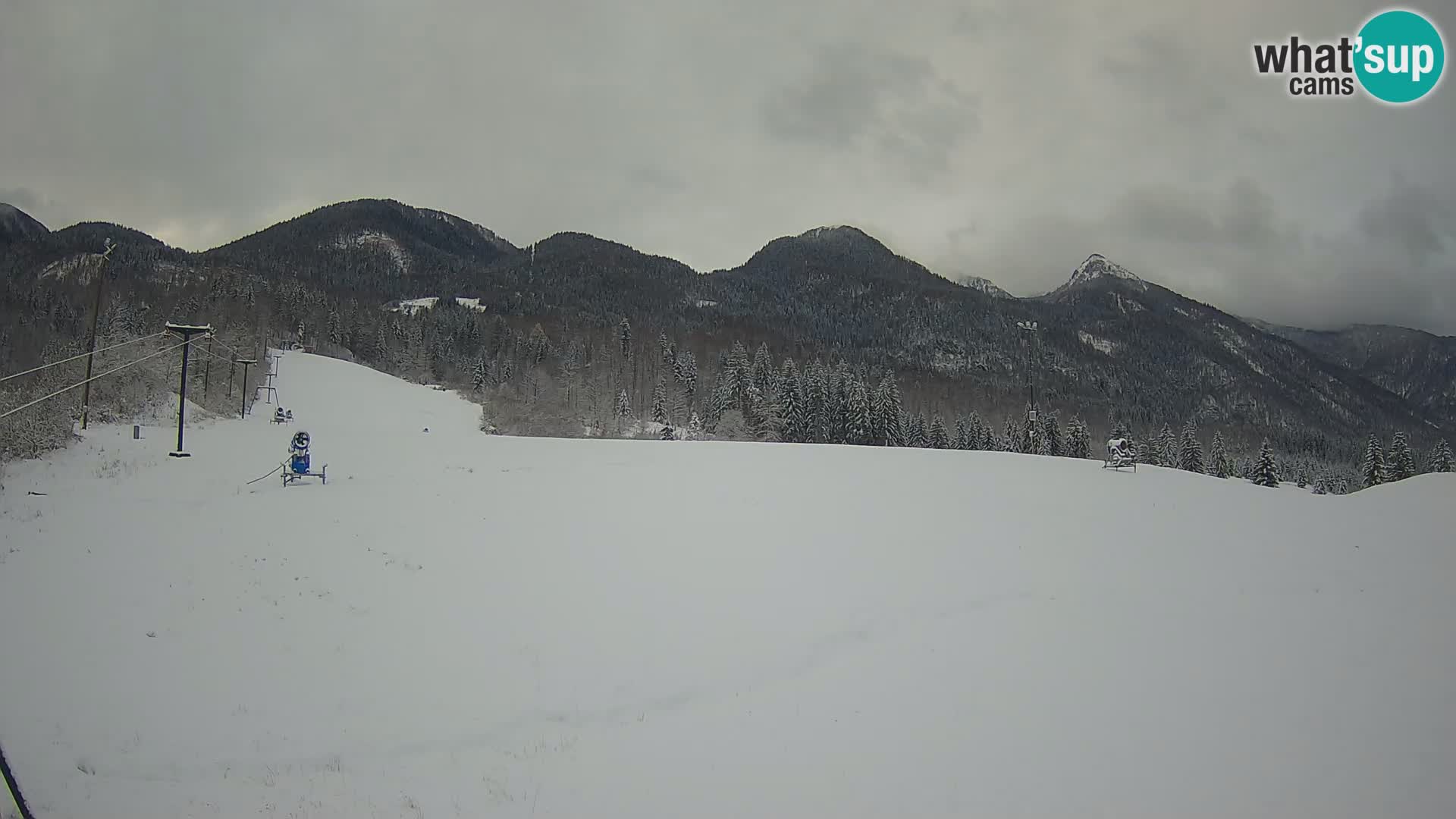 Estación de esquí webcam en vivo – Smučišče Kozji hrbet – Bohinjska Bistrica – Eslovenia