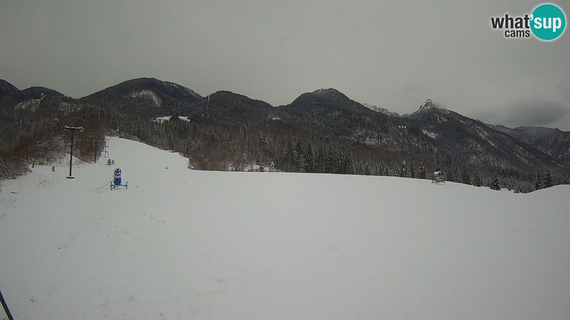 Estación de esquí webcam en vivo – Smučišče Kozji hrbet – Bohinjska Bistrica – Eslovenia