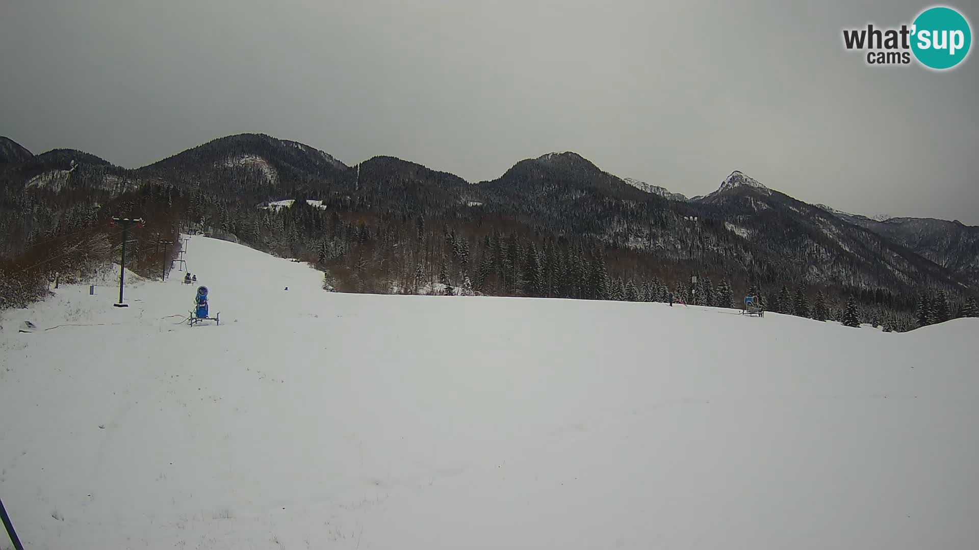 Webcam in diretta stazione sciistica – Smučišče Kozji hrbet – Bohinjska Bistrica – Slovenia