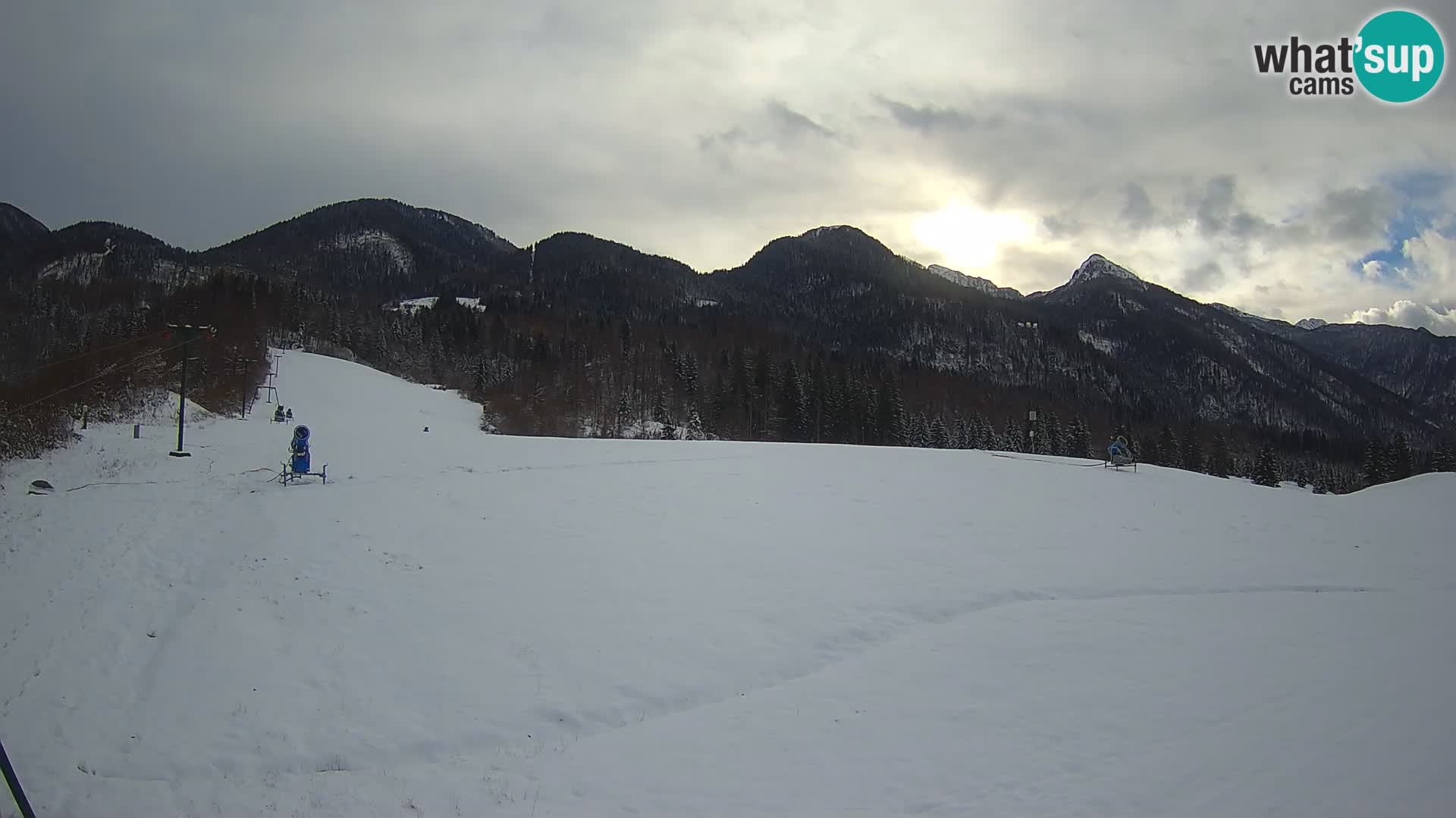 Webcam in diretta stazione sciistica – Smučišče Kozji hrbet – Bohinjska Bistrica – Slovenia