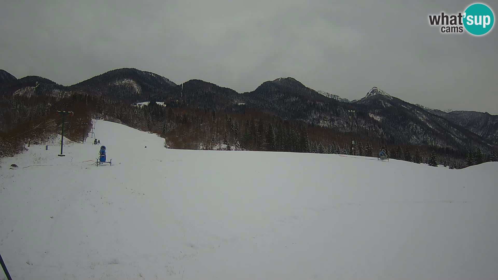 Estación de esquí webcam en vivo – Smučišče Kozji hrbet – Bohinjska Bistrica – Eslovenia