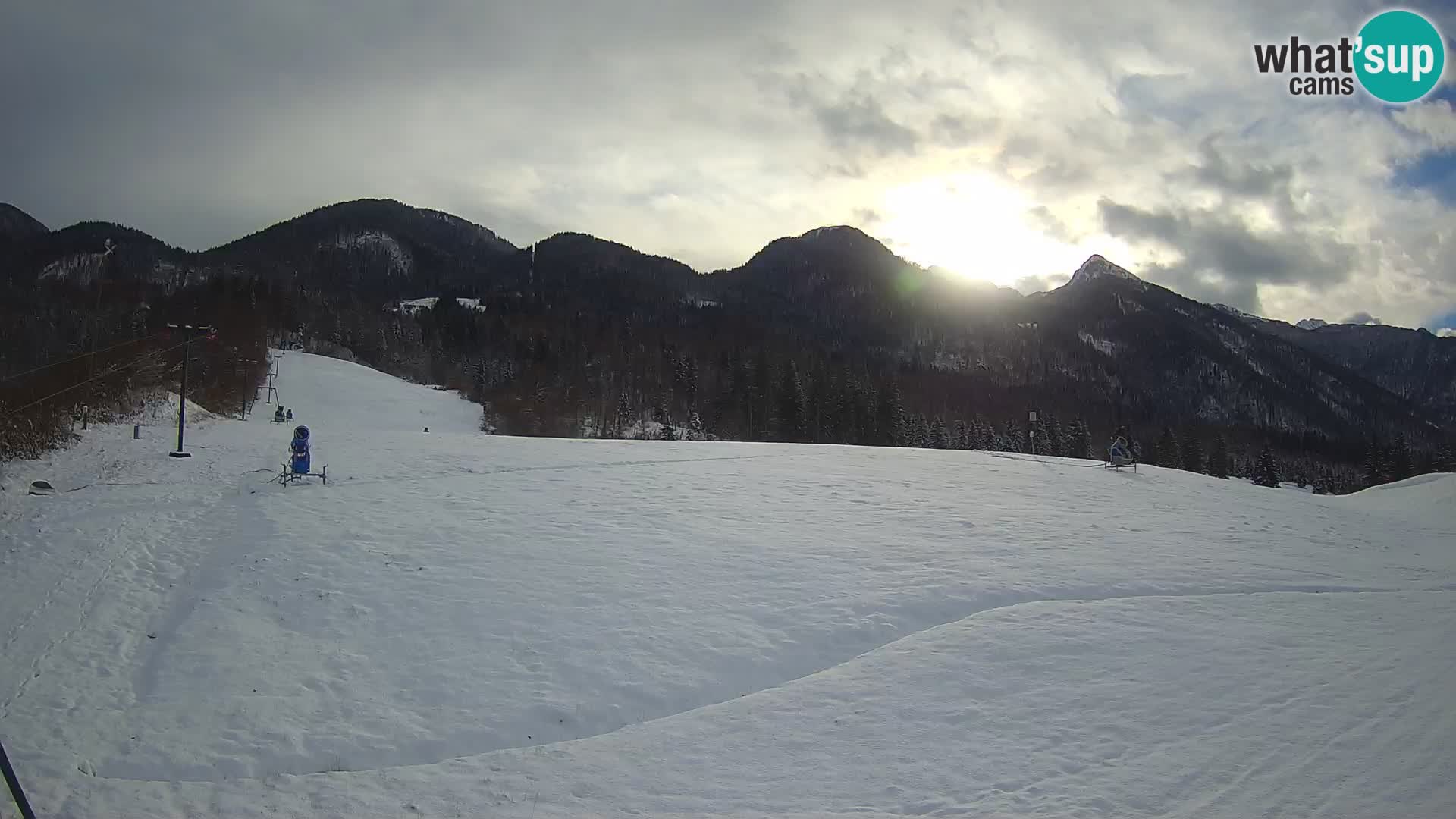 Webcam in diretta stazione sciistica – Smučišče Kozji hrbet – Bohinjska Bistrica – Slovenia