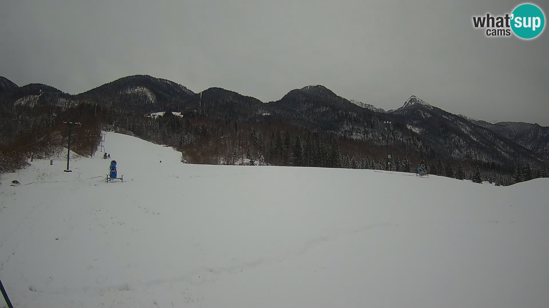 Estación de esquí webcam en vivo – Smučišče Kozji hrbet – Bohinjska Bistrica – Eslovenia