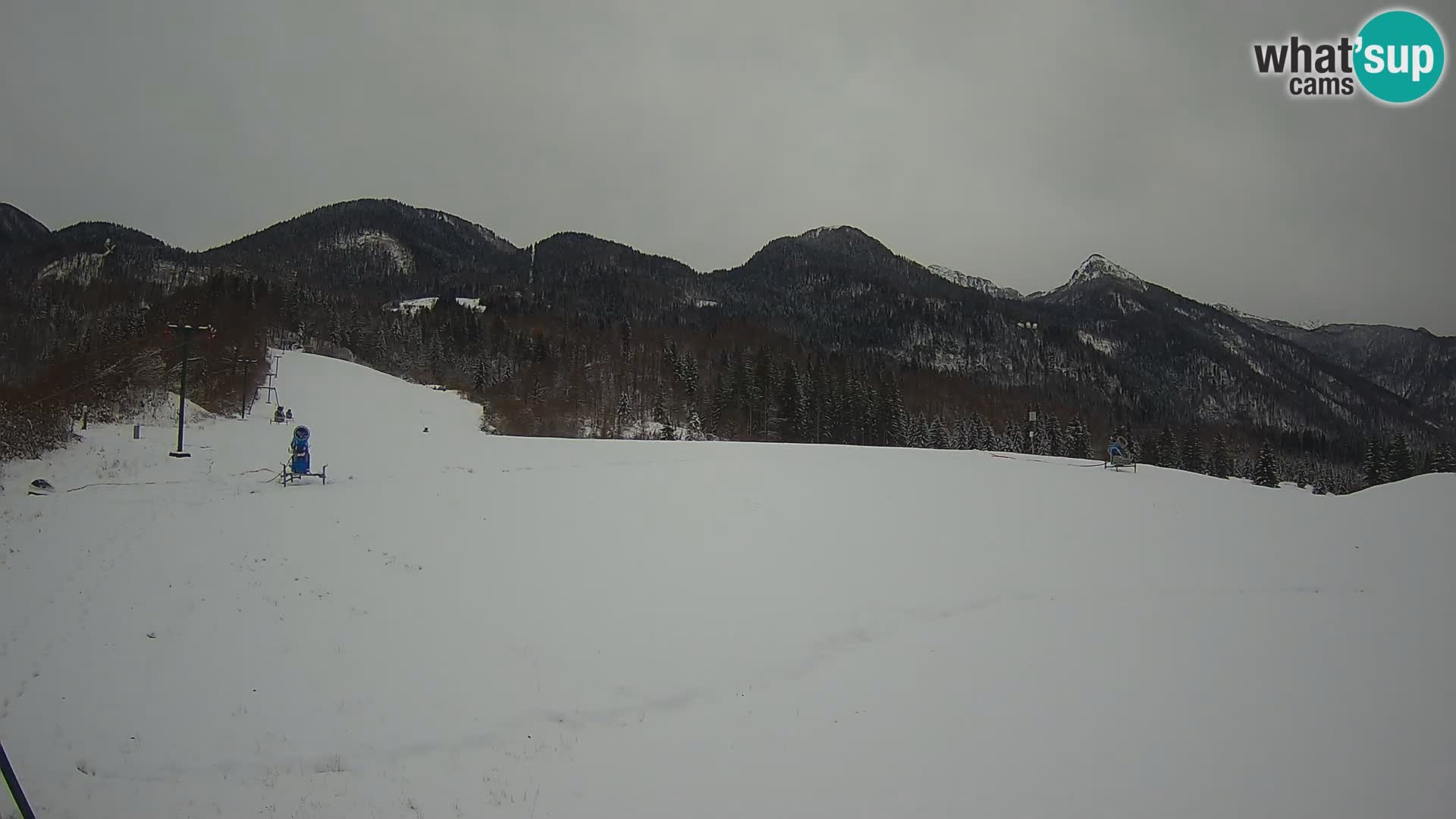 Estación de esquí webcam en vivo – Smučišče Kozji hrbet – Bohinjska Bistrica – Eslovenia