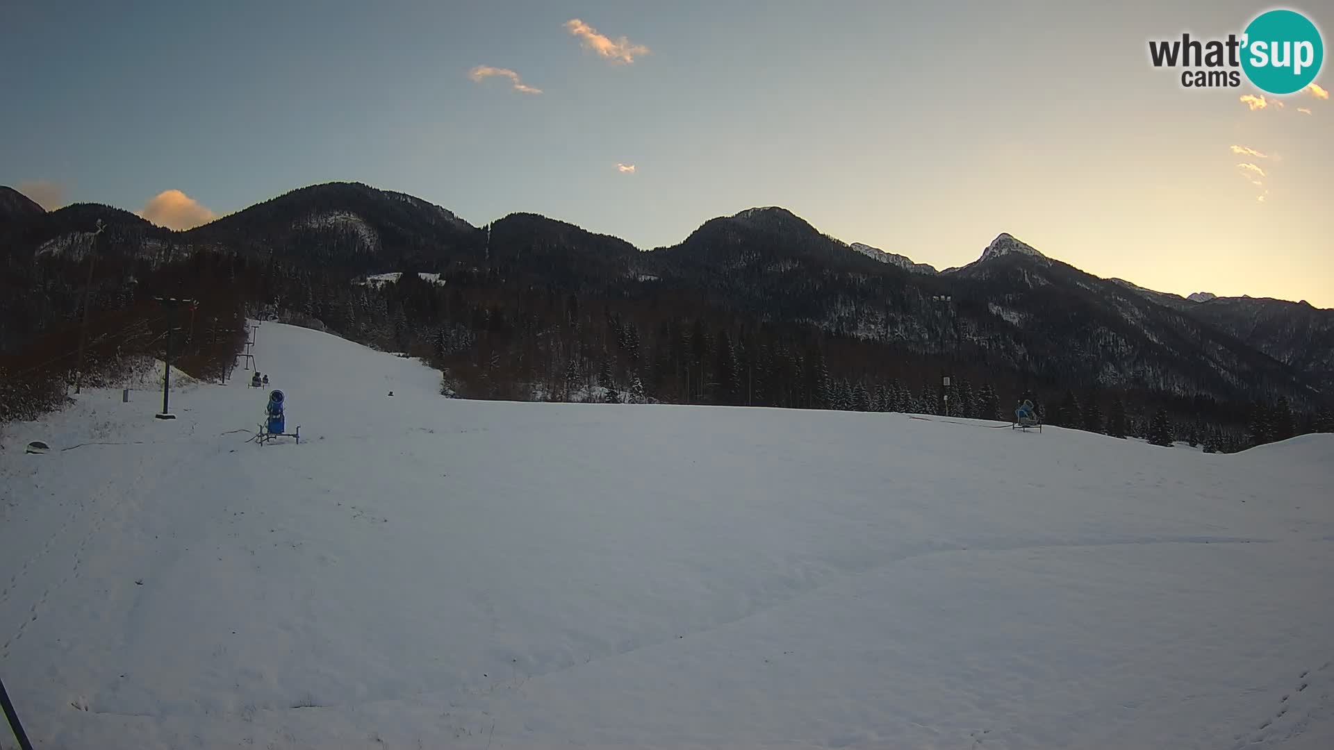 Estación de esquí webcam en vivo – Smučišče Kozji hrbet – Bohinjska Bistrica – Eslovenia