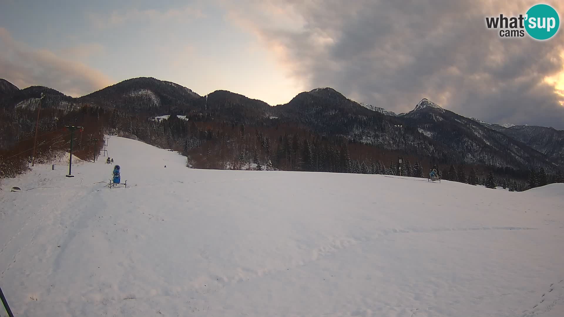 Estación de esquí webcam en vivo – Smučišče Kozji hrbet – Bohinjska Bistrica – Eslovenia