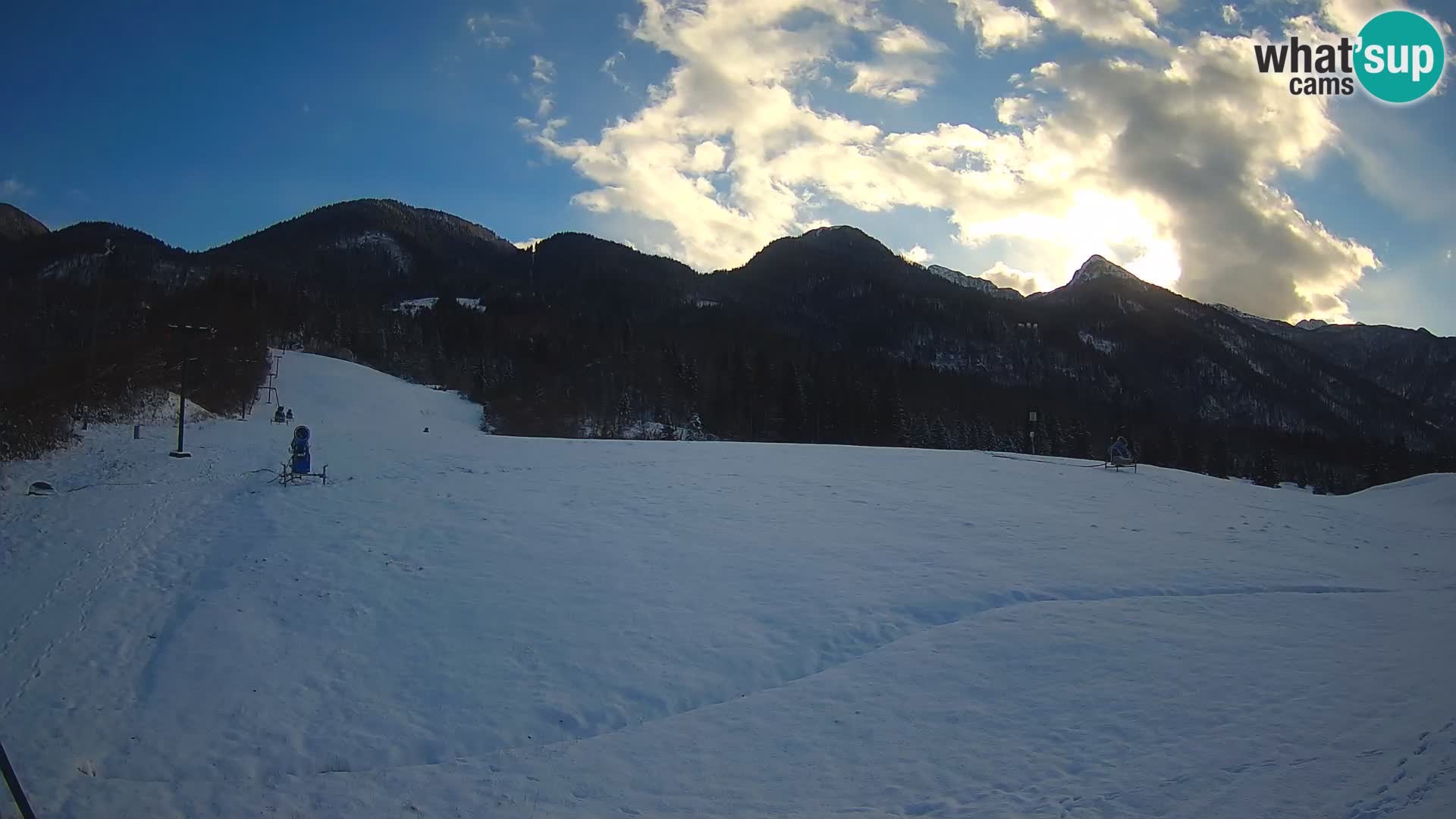 Estación de esquí webcam en vivo – Smučišče Kozji hrbet – Bohinjska Bistrica – Eslovenia