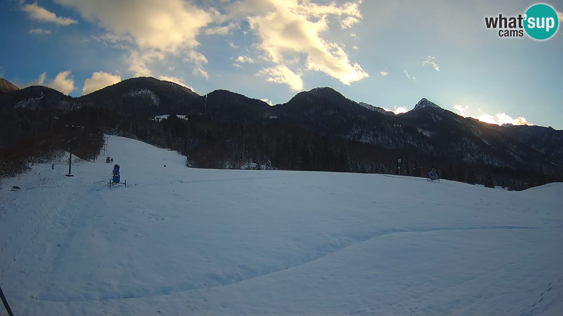 Estación de esquí webcam en vivo – Smučišče Kozji hrbet – Bohinjska Bistrica – Eslovenia