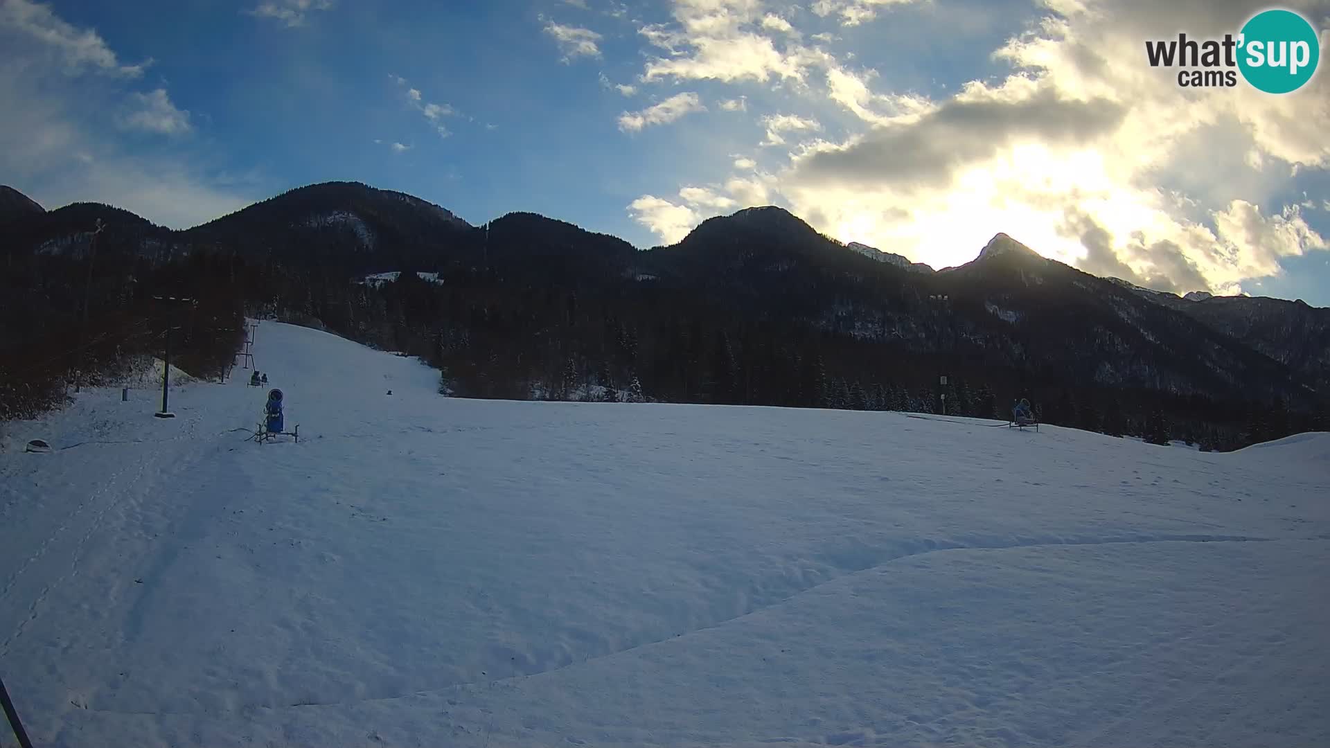 Estación de esquí webcam en vivo – Smučišče Kozji hrbet – Bohinjska Bistrica – Eslovenia