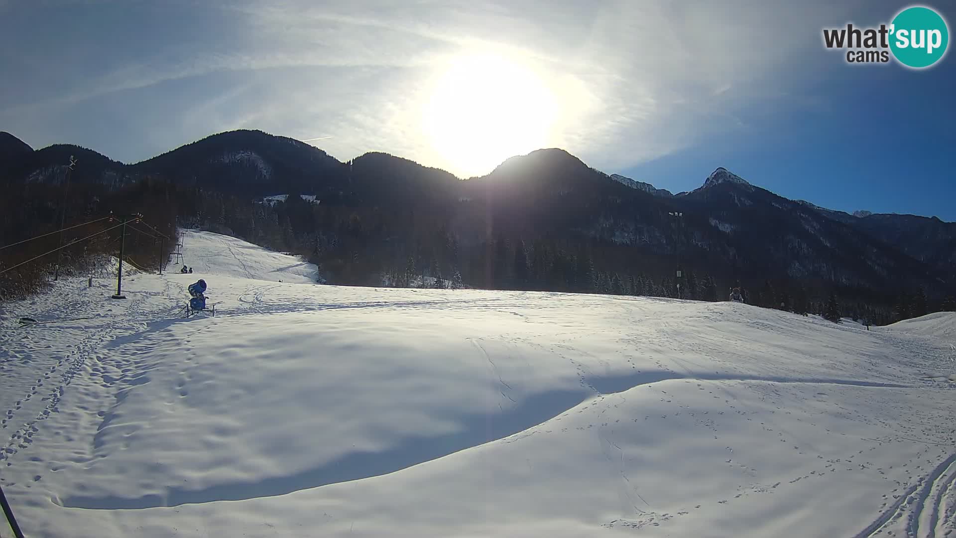 Webcam in diretta stazione sciistica – Smučišče Kozji hrbet – Bohinjska Bistrica – Slovenia