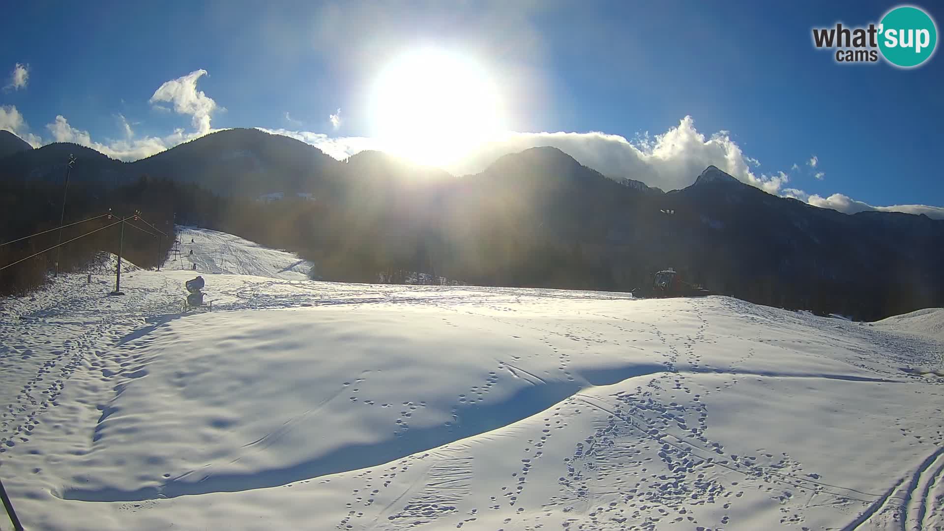 Webcam in diretta stazione sciistica – Smučišče Kozji hrbet – Bohinjska Bistrica – Slovenia