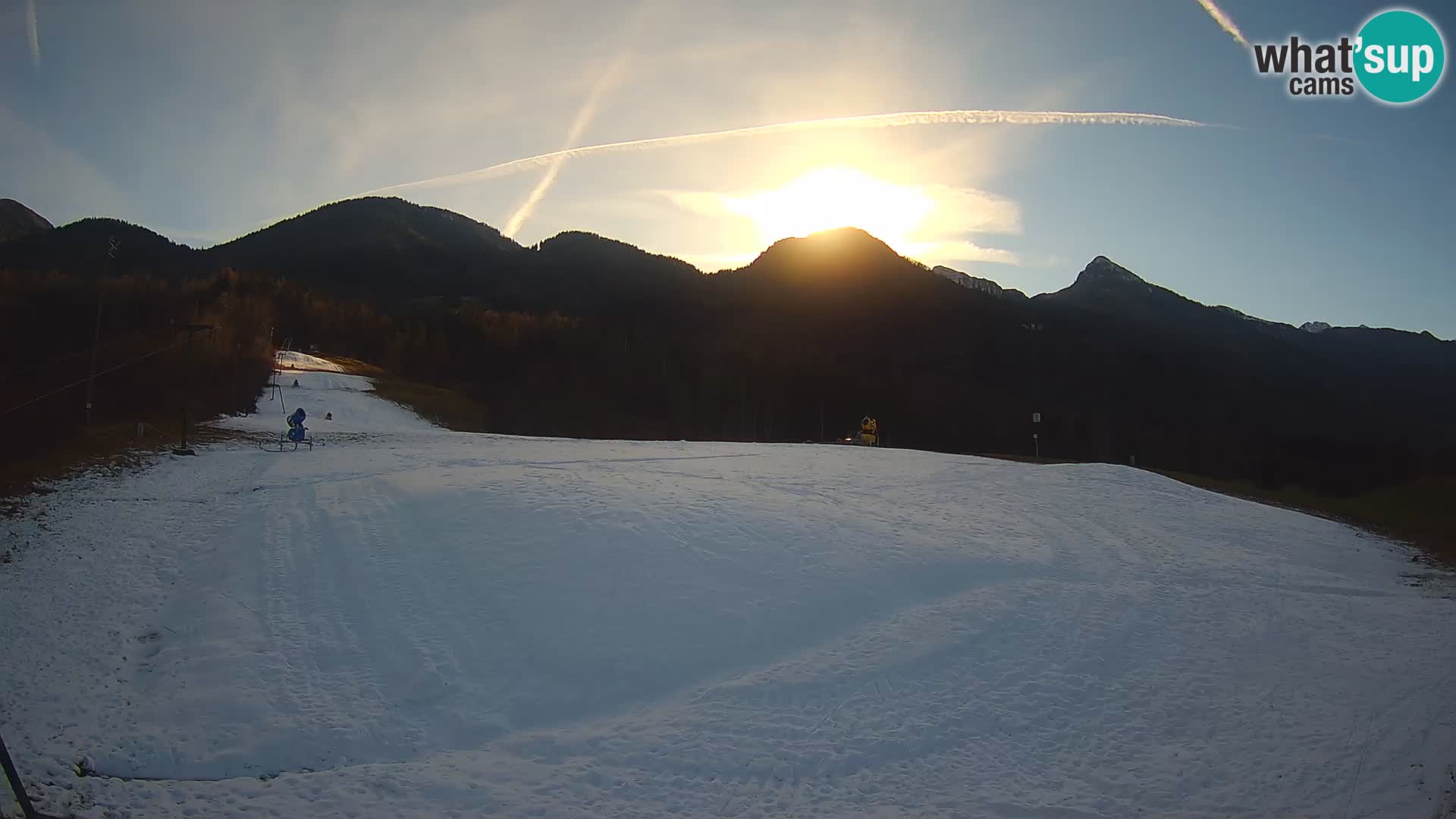 Estación de esquí webcam en vivo – Smučišče Kozji hrbet – Bohinjska Bistrica – Eslovenia