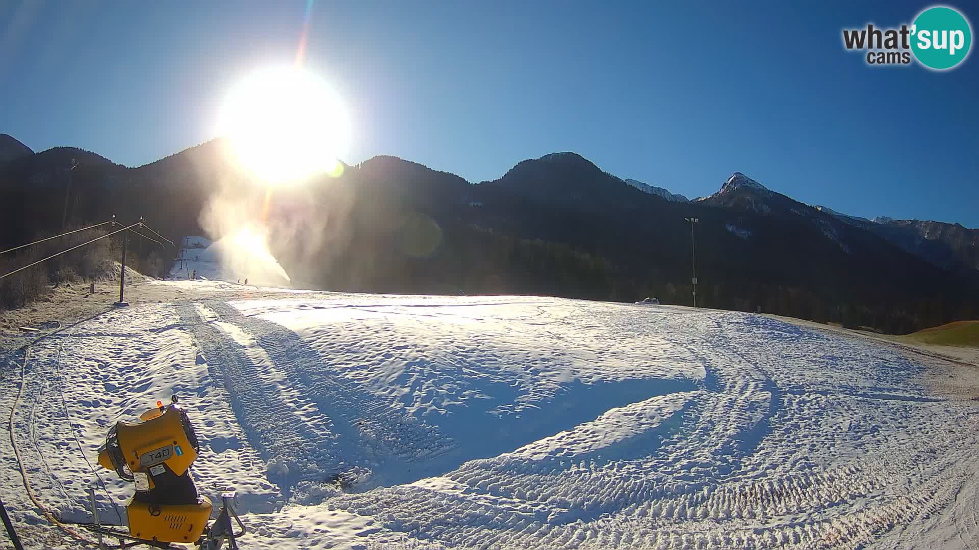 Webcam in diretta stazione sciistica – Smučišče Kozji hrbet – Bohinjska Bistrica – Slovenia