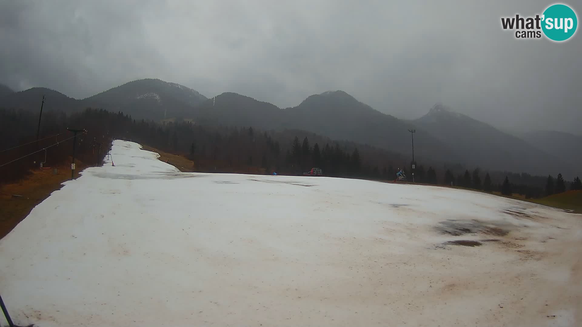 Estación de esquí webcam en vivo – Smučišče Kozji hrbet – Bohinjska Bistrica – Eslovenia