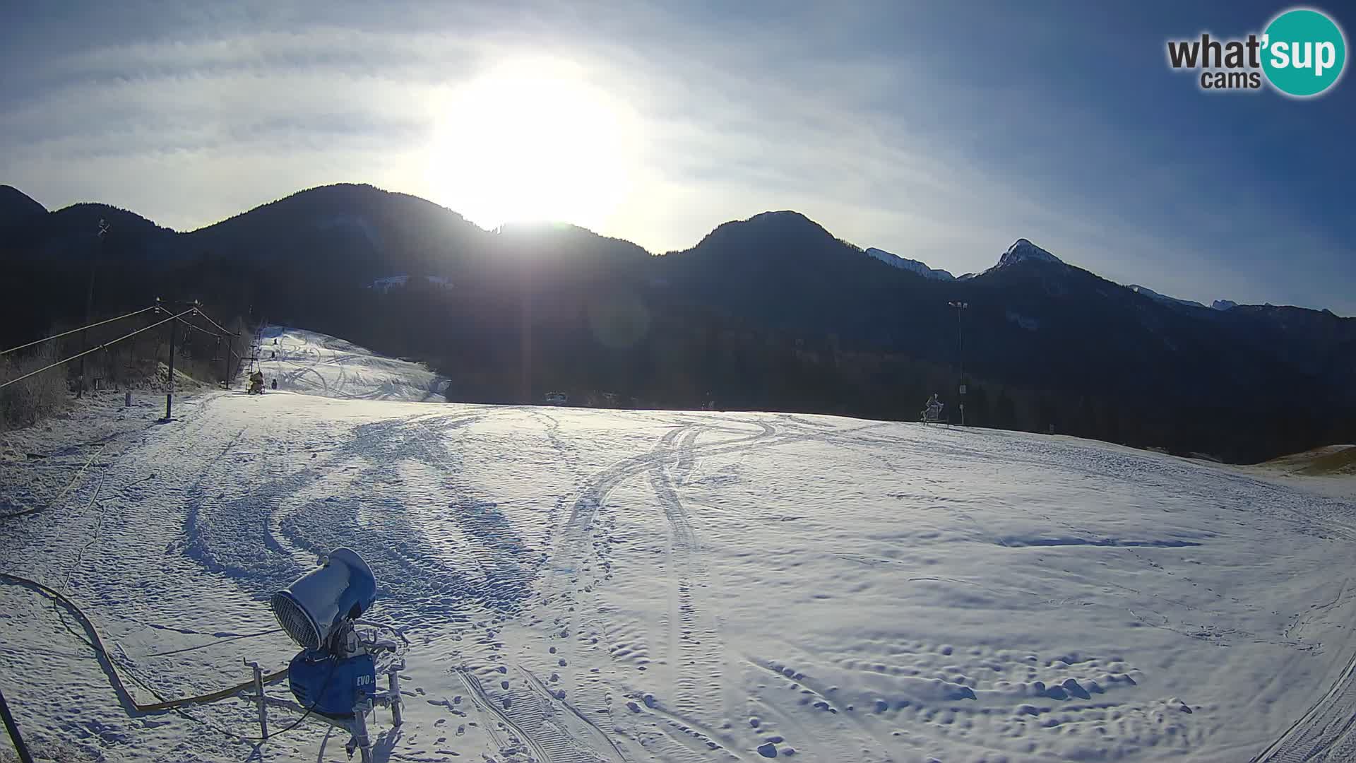 Estación de esquí webcam en vivo – Smučišče Kozji hrbet – Bohinjska Bistrica – Eslovenia