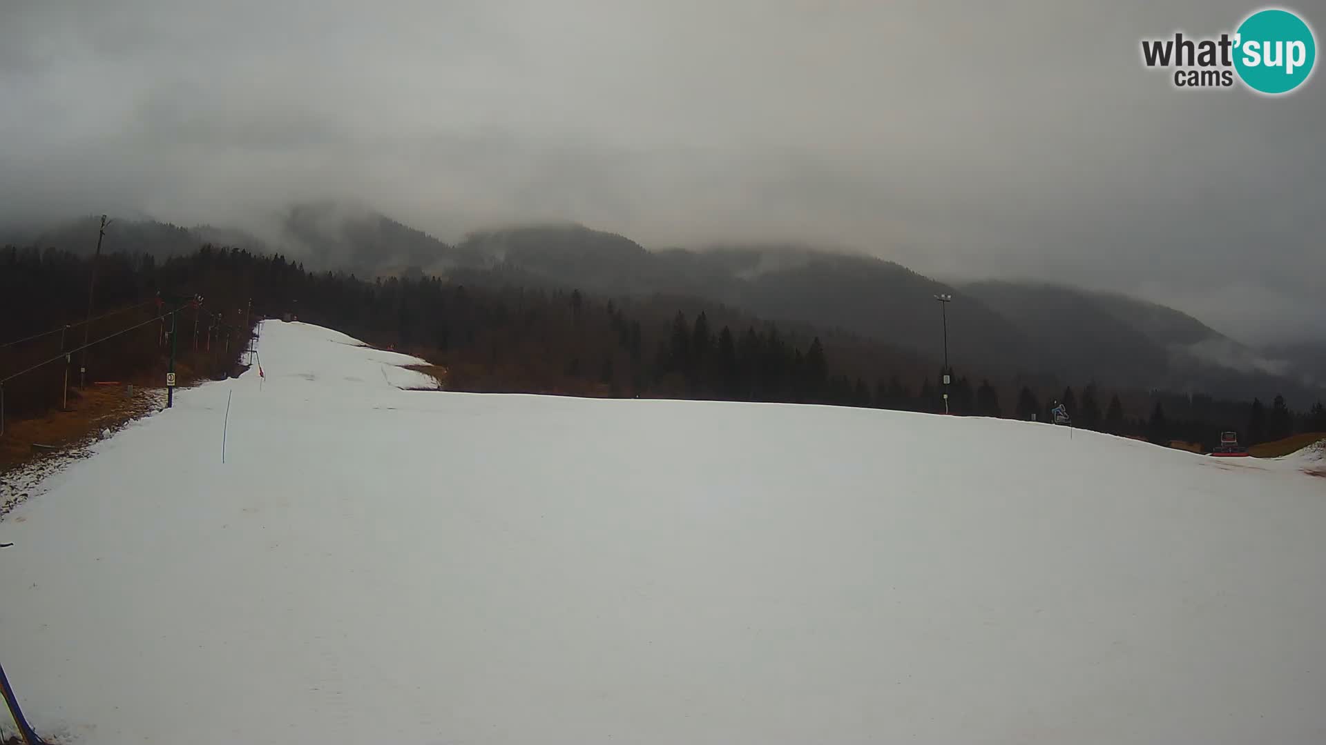 Webcam in diretta stazione sciistica – Smučišče Kozji hrbet – Bohinjska Bistrica – Slovenia