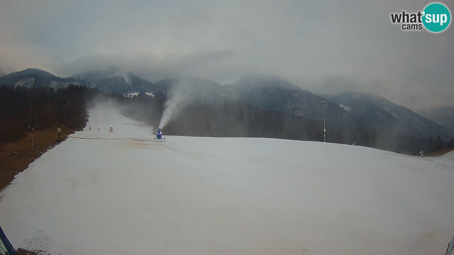 Webcam in diretta stazione sciistica – Smučišče Kozji hrbet – Bohinjska Bistrica – Slovenia