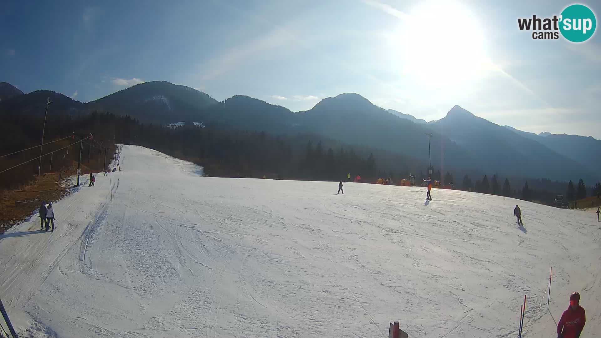 Webcam in diretta stazione sciistica – Smučišče Kozji hrbet – Bohinjska Bistrica – Slovenia