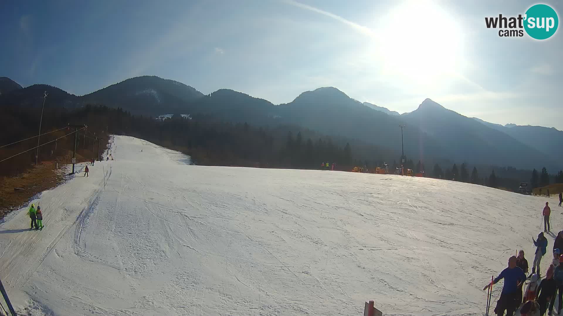 Webcam in diretta stazione sciistica – Smučišče Kozji hrbet – Bohinjska Bistrica – Slovenia