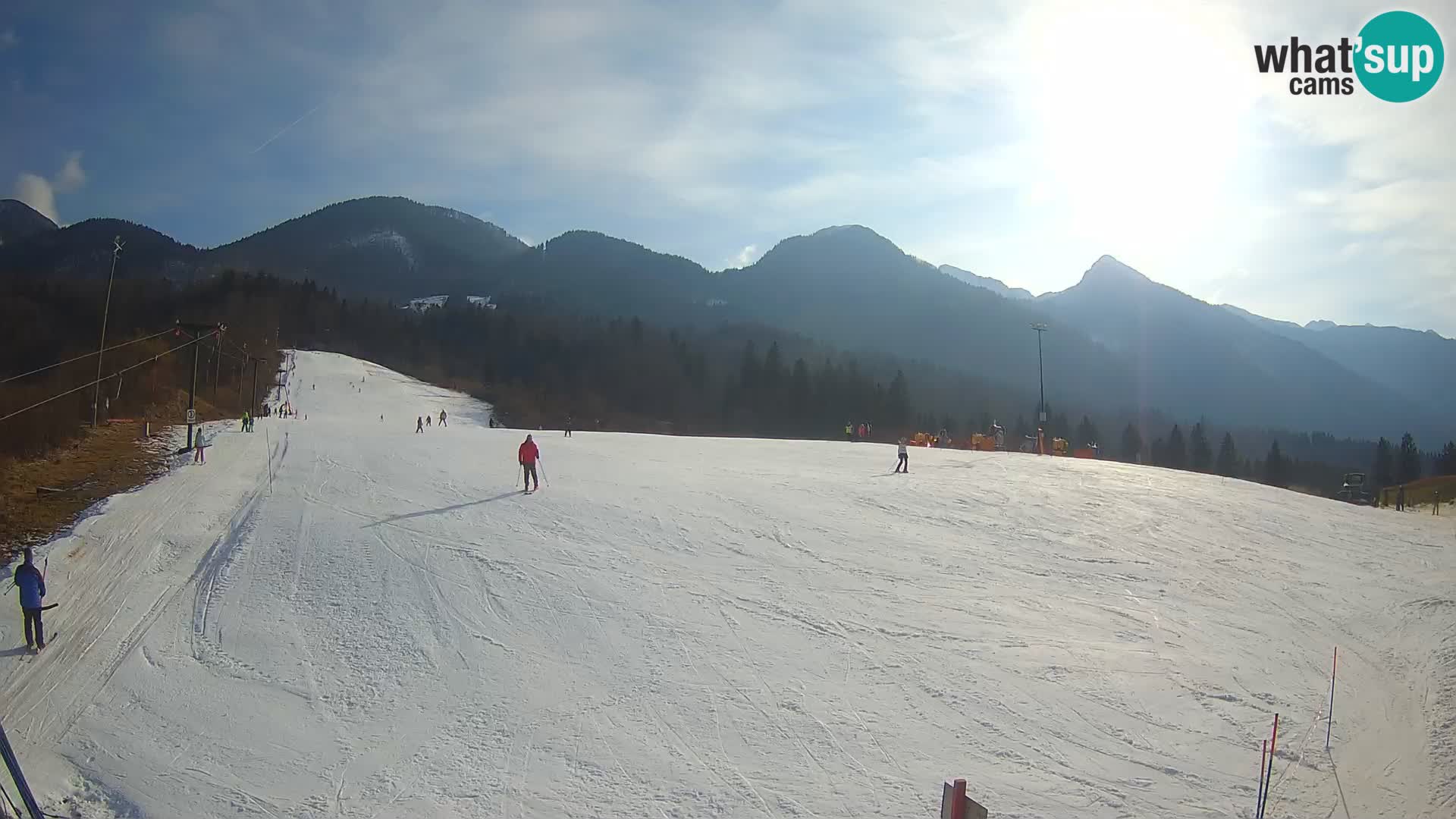 Webcam in diretta stazione sciistica – Smučišče Kozji hrbet – Bohinjska Bistrica – Slovenia