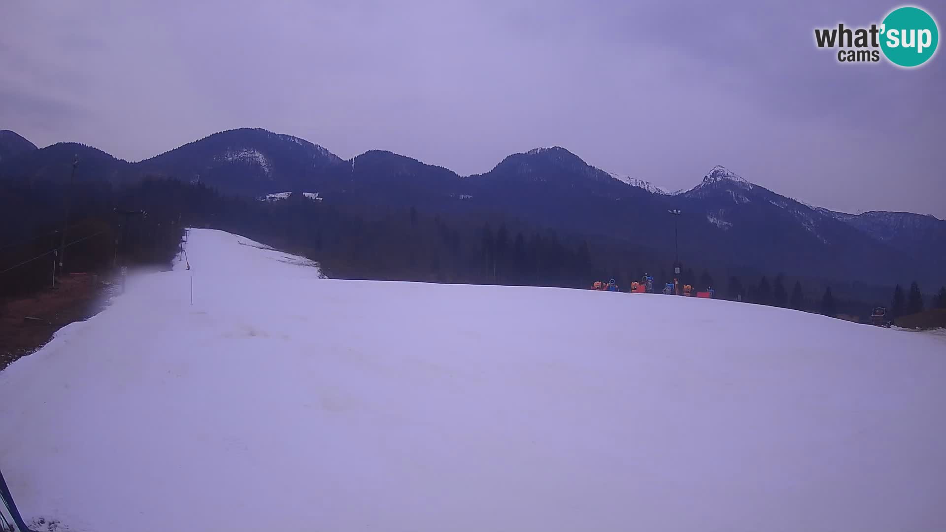 Webcam in diretta stazione sciistica – Smučišče Kozji hrbet – Bohinjska Bistrica – Slovenia