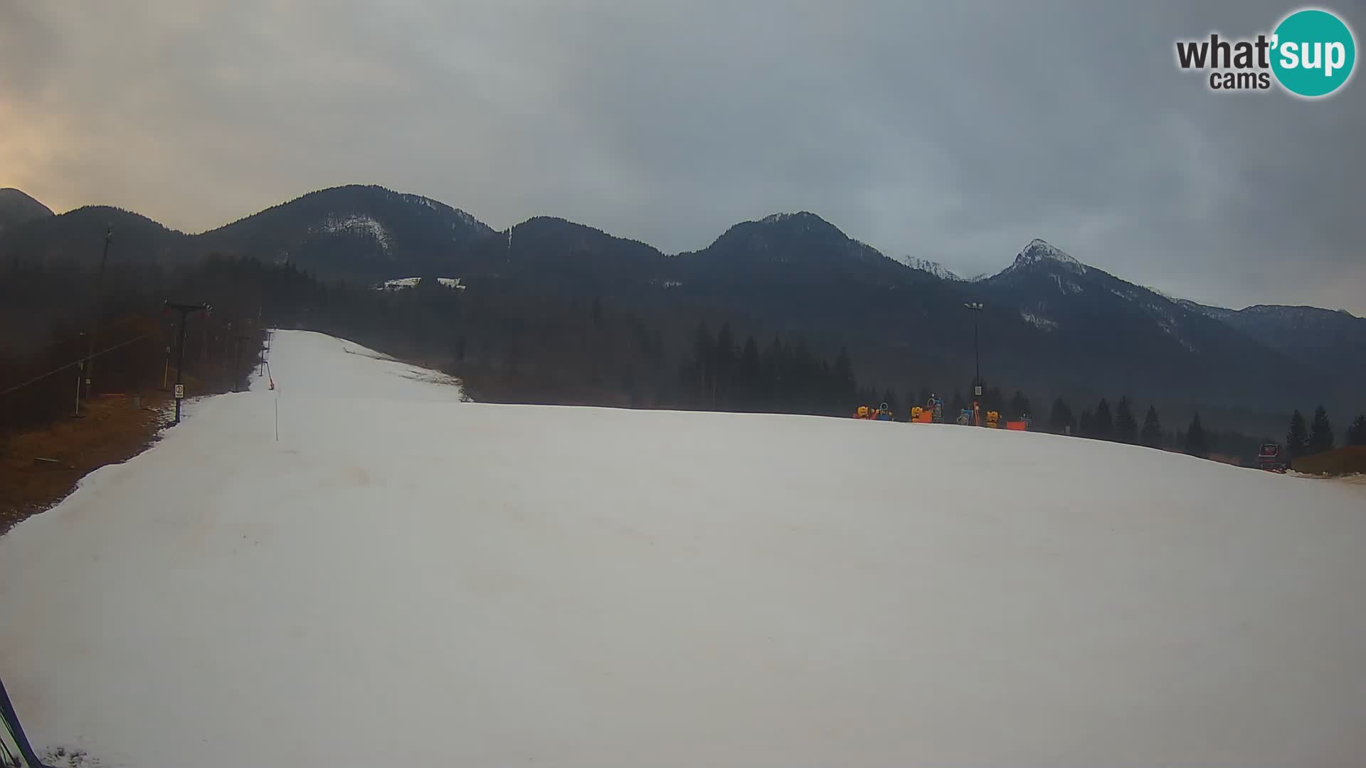 Estación de esquí webcam en vivo – Smučišče Kozji hrbet – Bohinjska Bistrica – Eslovenia