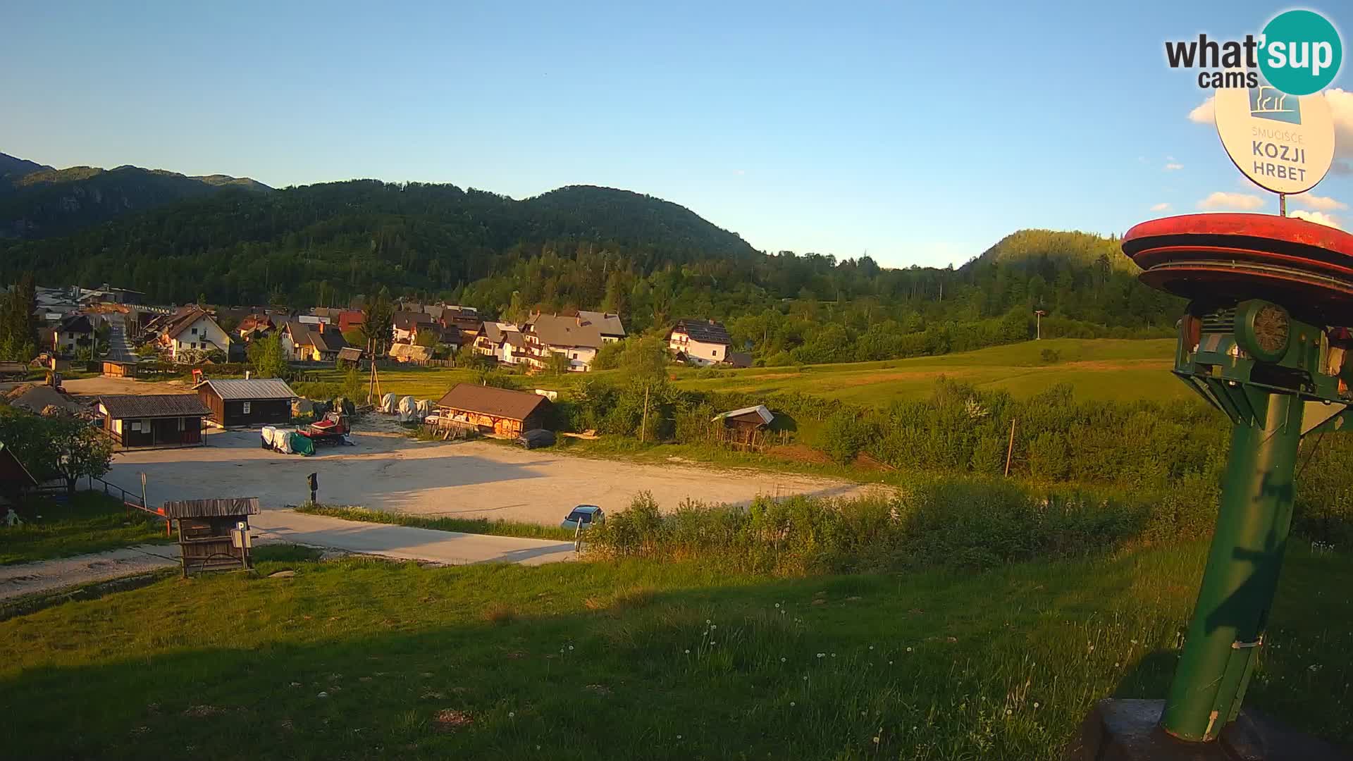 Webcam in diretta stazione sciistica – Smučišče Kozji hrbet – Bohinjska Bistrica – Slovenia