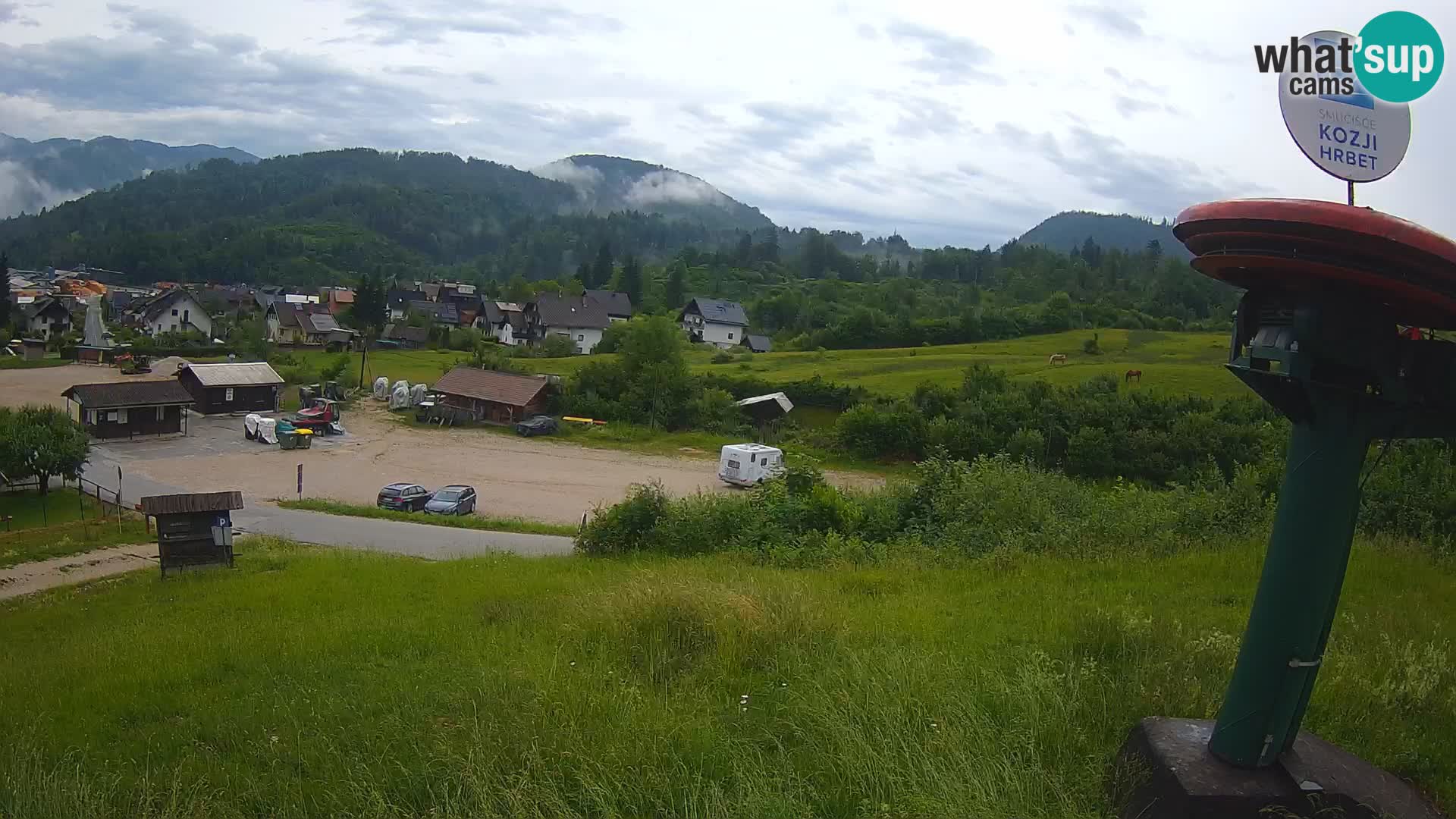 Estación de esquí webcam en vivo – Smučišče Kozji hrbet – Bohinjska Bistrica – Eslovenia
