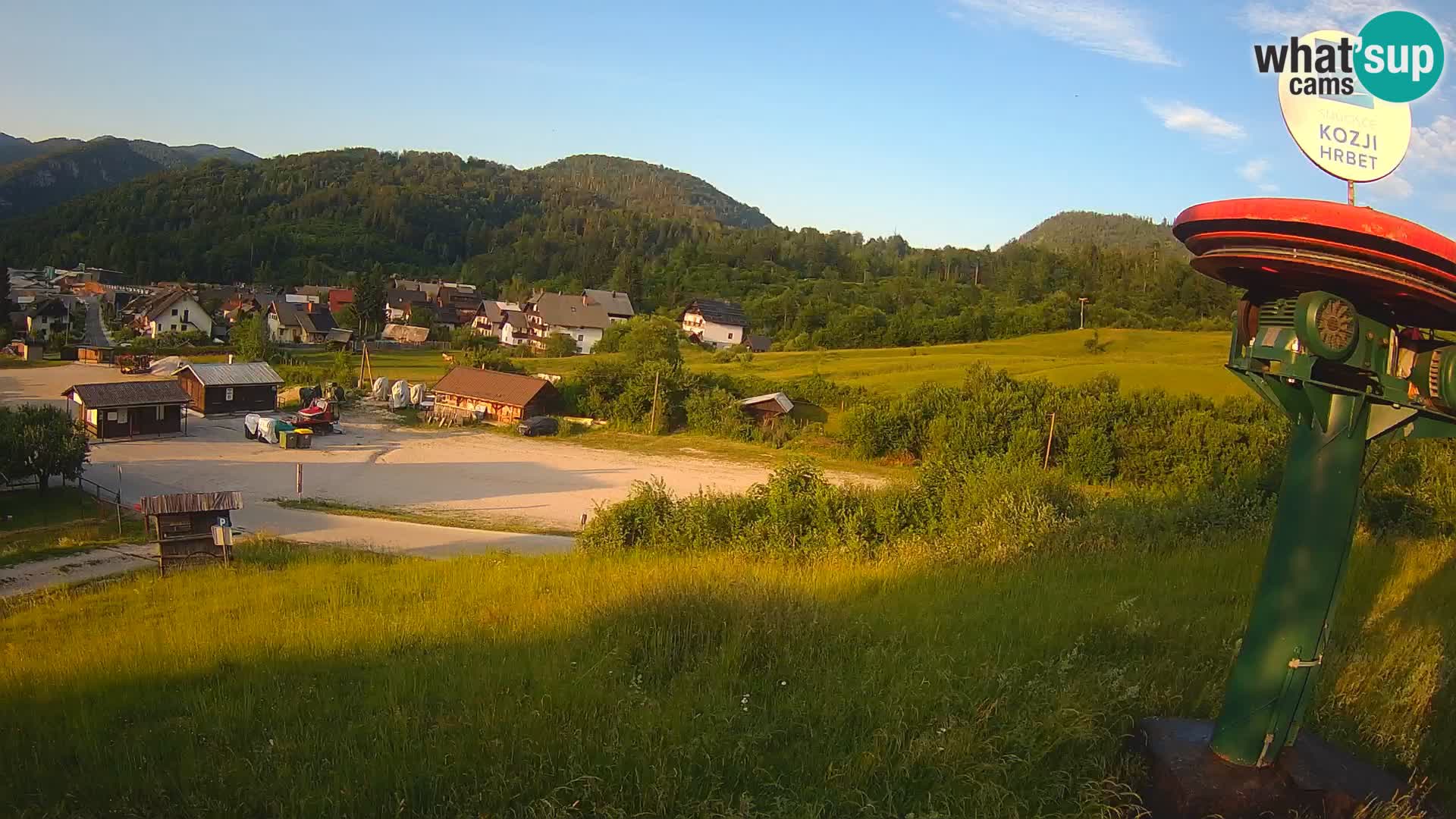 Estación de esquí webcam en vivo – Smučišče Kozji hrbet – Bohinjska Bistrica – Eslovenia