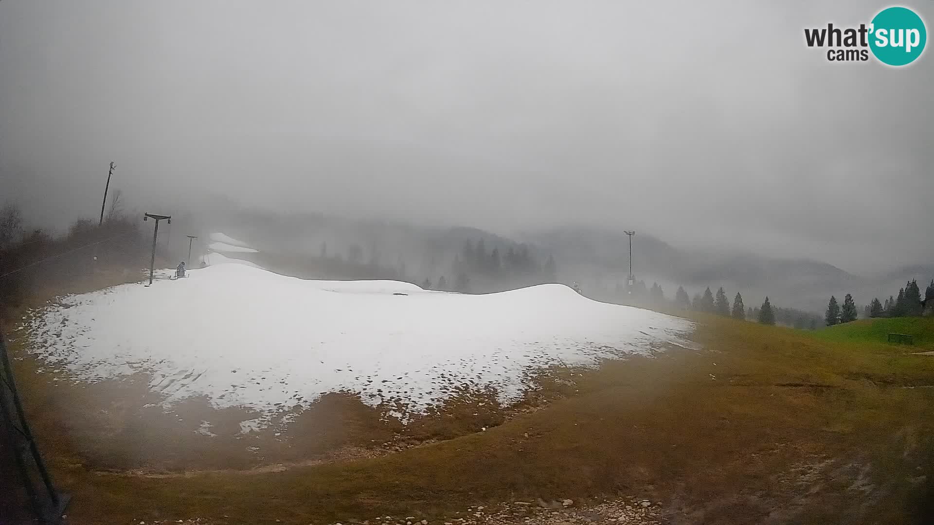 Webcam Kozji Hrbet – Liveblick von der Skistation in Bohinjska Bistrica