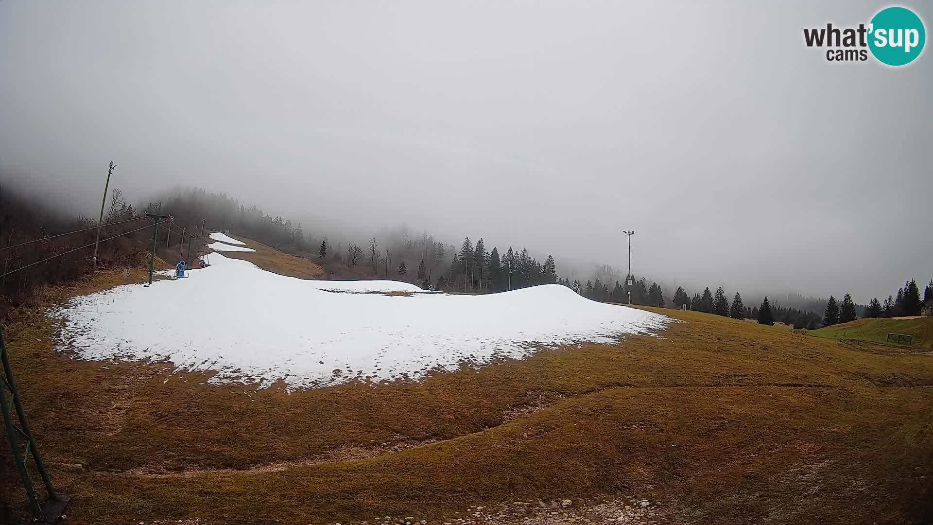 Estación de esquí webcam en vivo – Smučišče Kozji hrbet – Bohinjska Bistrica – Eslovenia