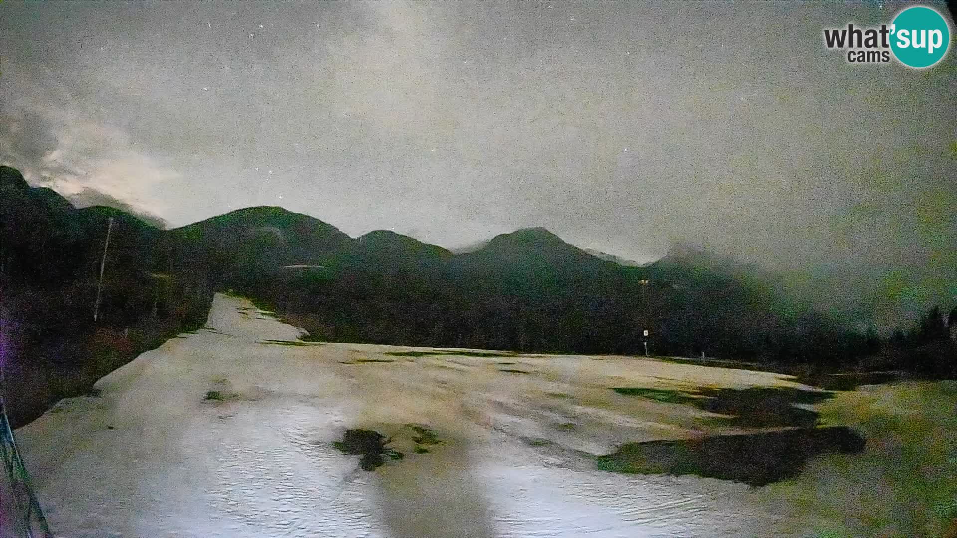 Spletna kamera Kozji Hrbet – Pogled v živo s smučišča v Bohinjski Bistrici