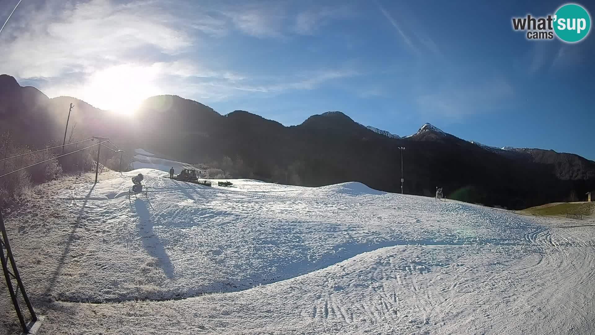 Webcam Kozji Hrbet – Live View from the Ski Station in Bohinjska Bistrica