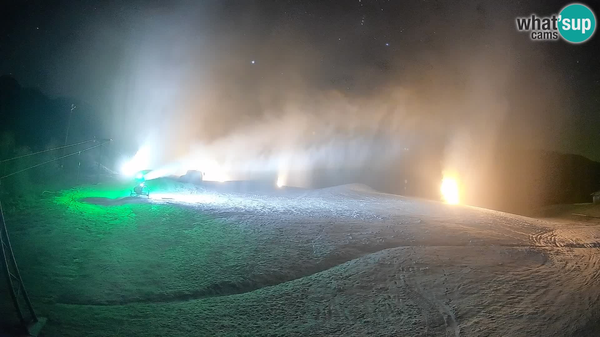 Cámara web Kozji Hrbet – Vista en vivo desde la estación de esquí de Bohinjska Bistrica