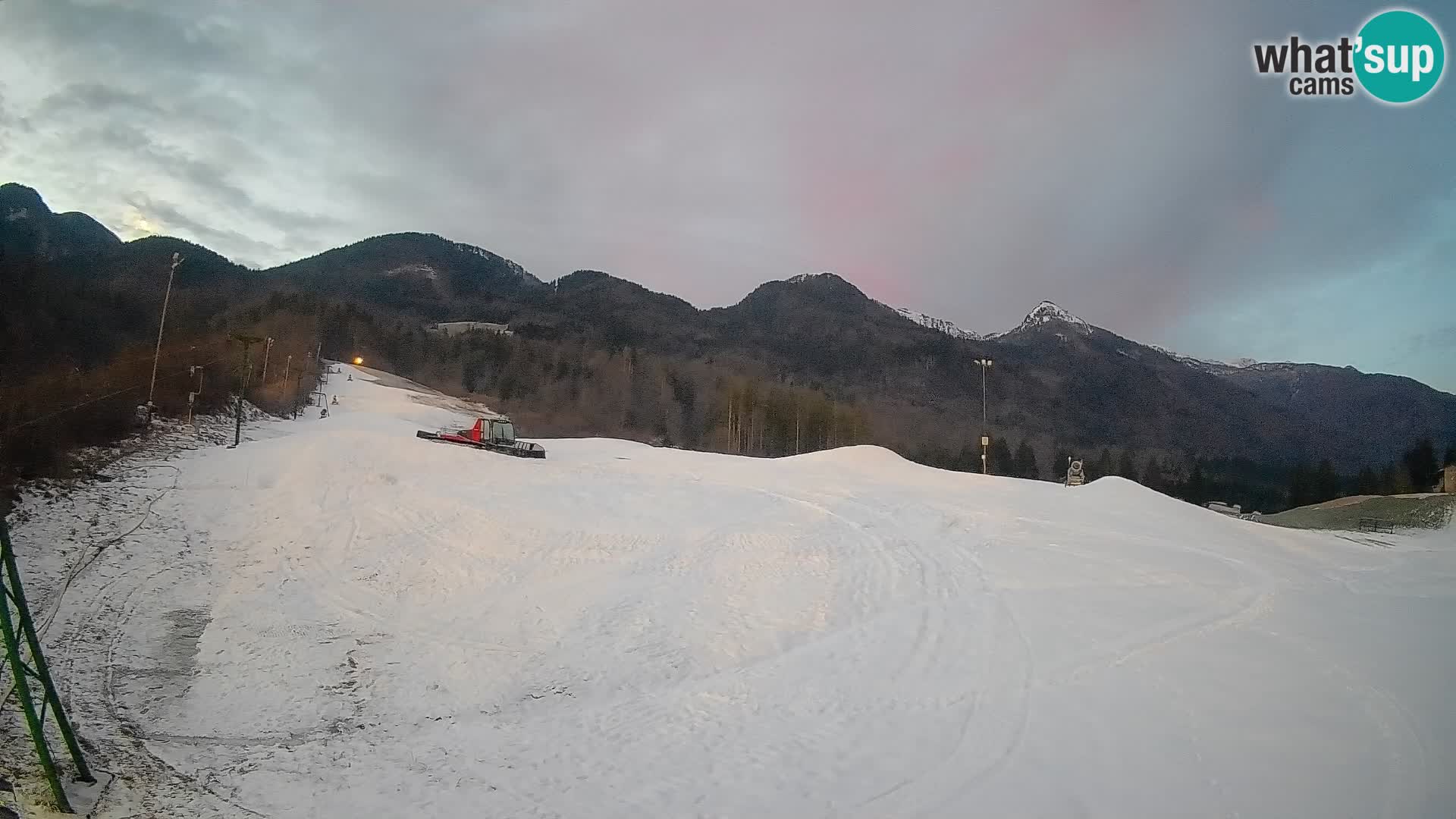 Webcam Kozji Hrbet – Live View from the Ski Station in Bohinjska Bistrica