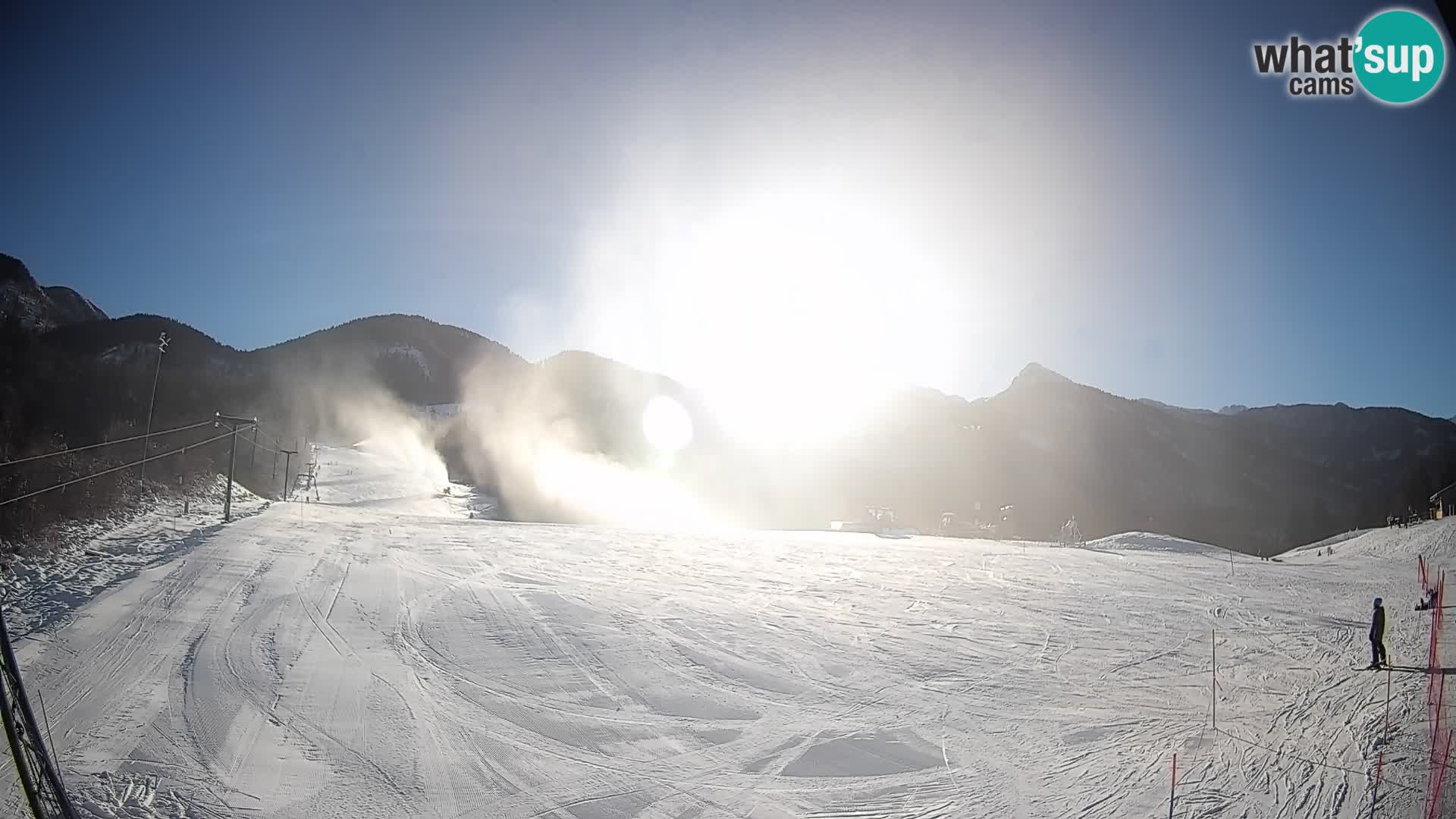 Spletna kamera Kozji Hrbet – Pogled v živo s smučišča v Bohinjski Bistrici