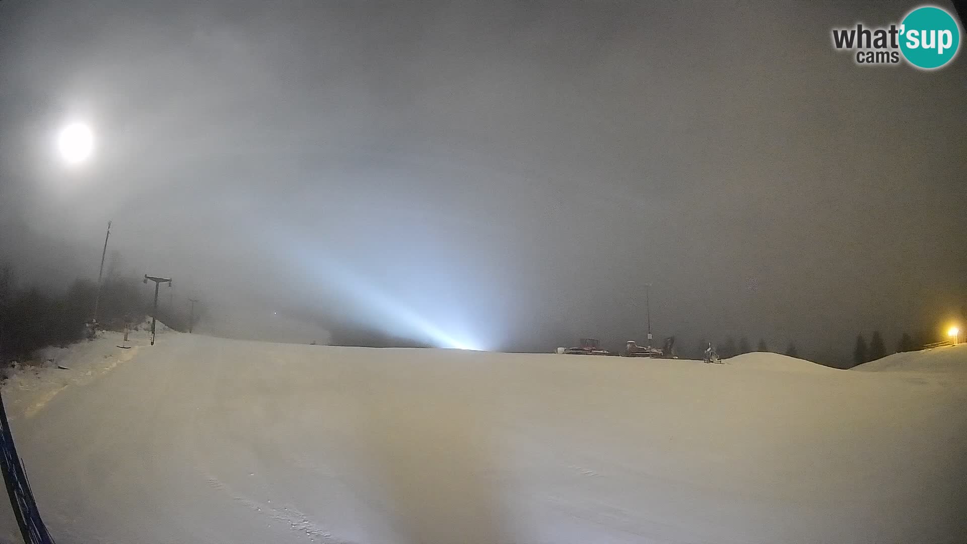 Webcam Kozji Hrbet – Live View from the Ski Station in Bohinjska Bistrica