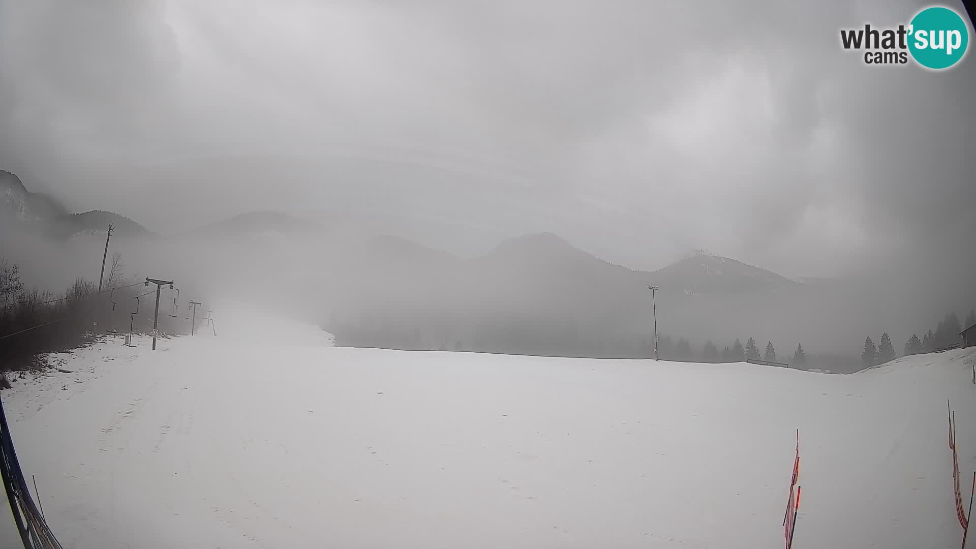 Webcam Kozji Hrbet – Vista live dalla stazione sciistica di Bohinjska Bistrica