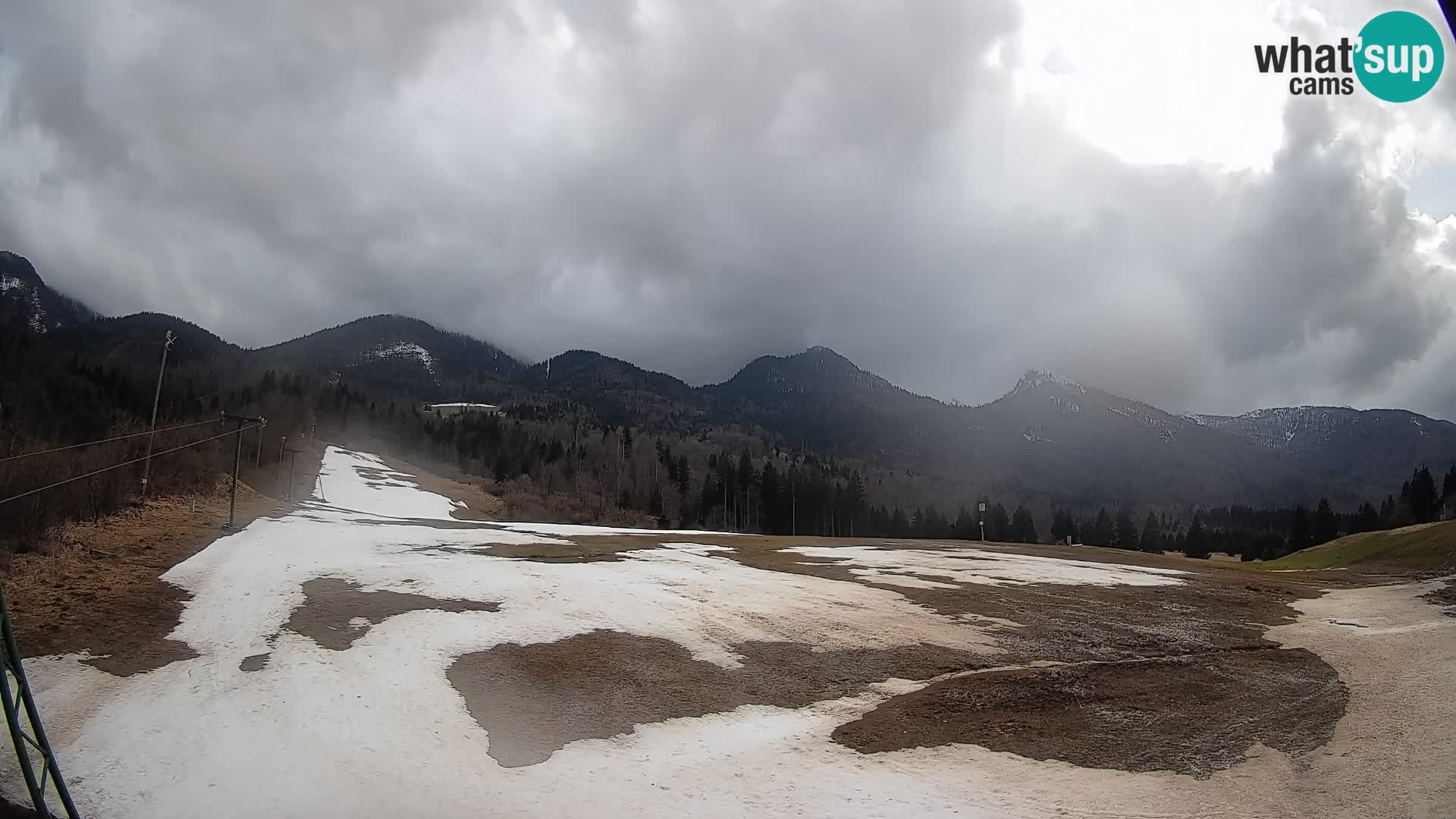 Webcam Kozji Hrbet – Vue en direct depuis la station de ski de Bohinjska Bistrica