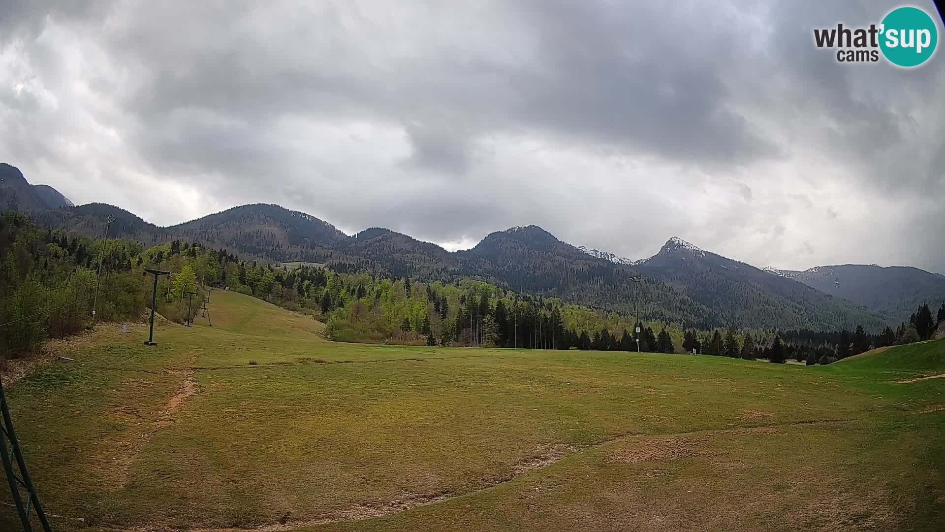 Webcam Kozji Hrbet – Vue en direct depuis la station de ski de Bohinjska Bistrica