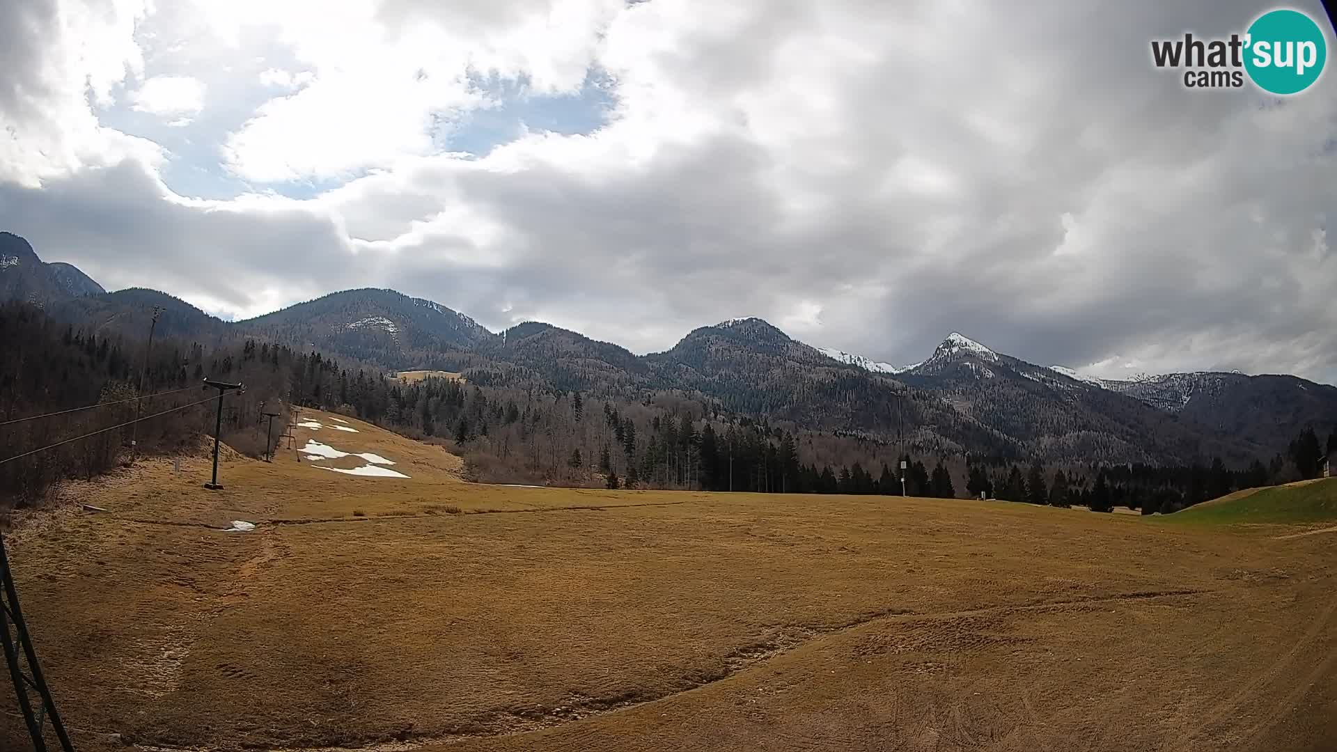 Webcam Kozji Hrbet – Vista live dalla stazione sciistica di Bohinjska Bistrica
