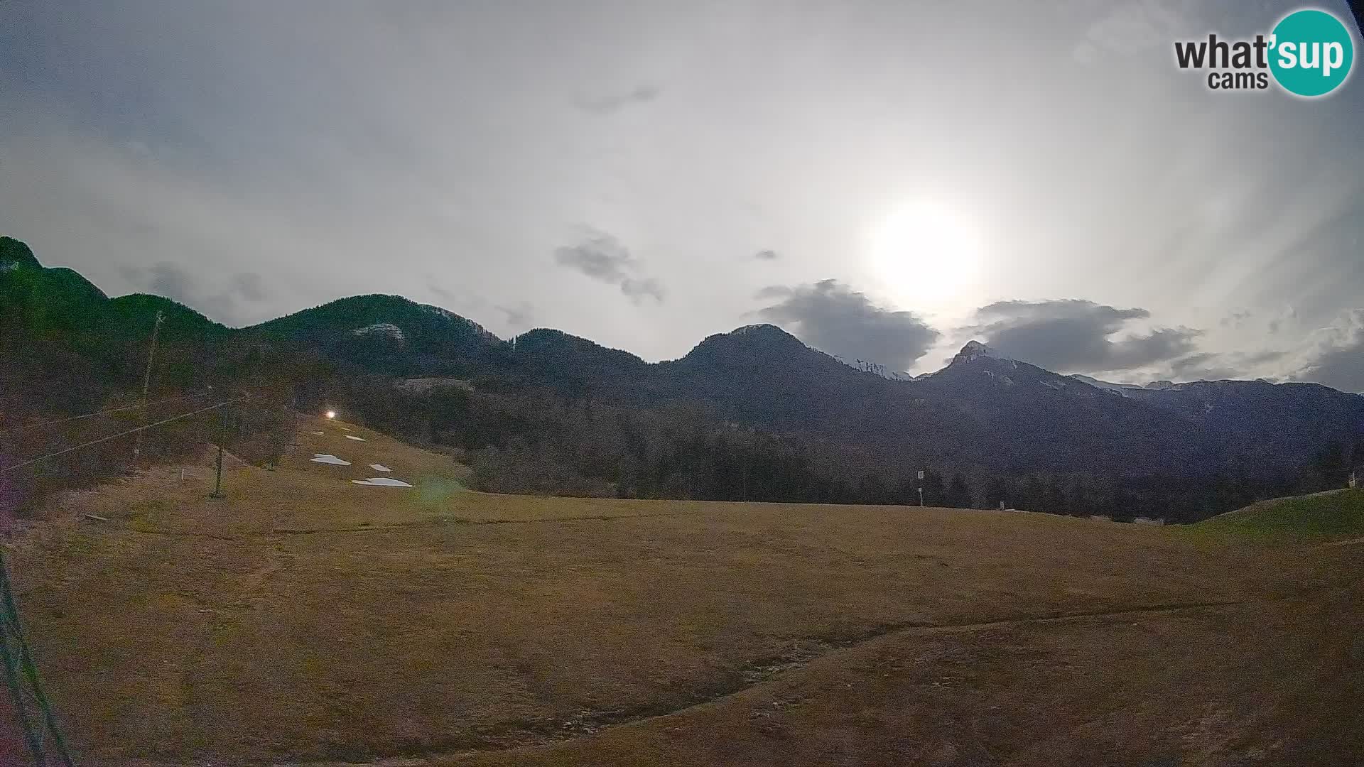 Webcam Kozji Hrbet – Live View from the Ski Station in Bohinjska Bistrica