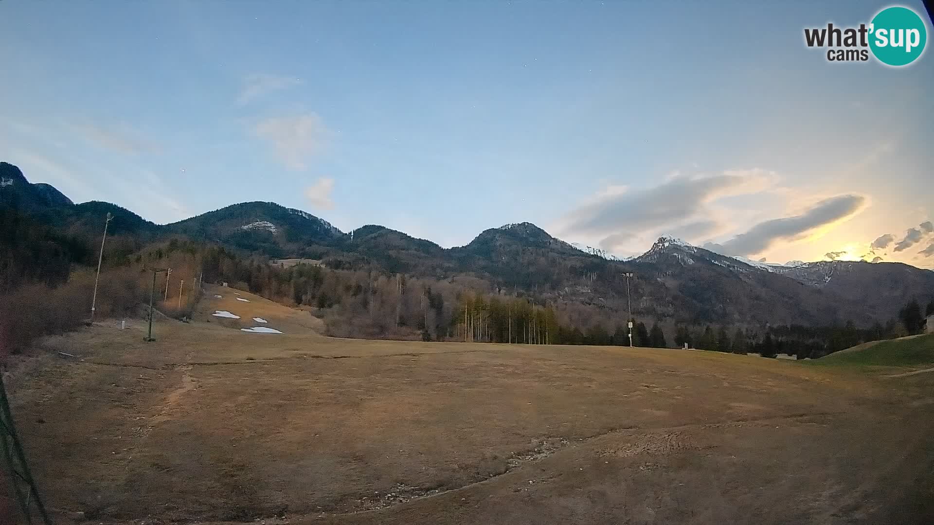 Webcam Kozji Hrbet – Vue en direct depuis la station de ski de Bohinjska Bistrica