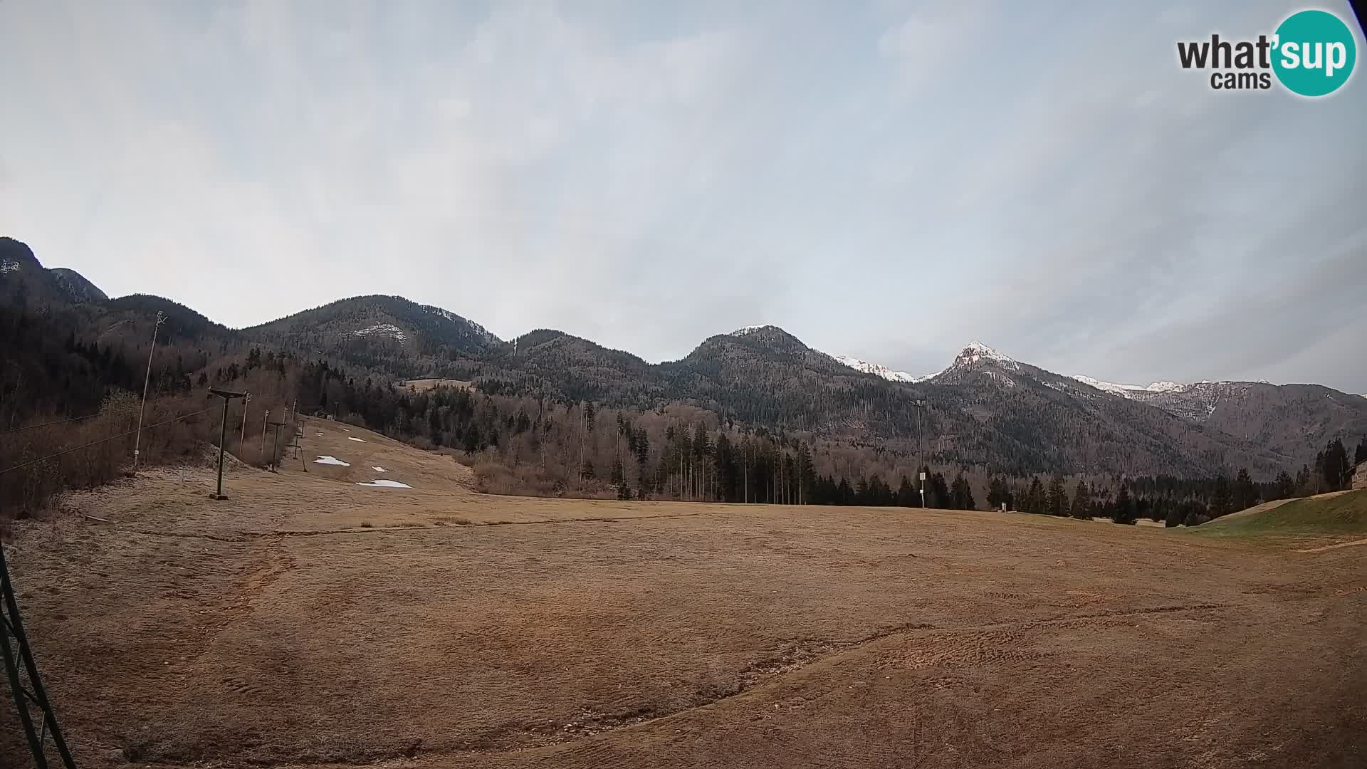 Webcam Kozji Hrbet – Vista live dalla stazione sciistica di Bohinjska Bistrica