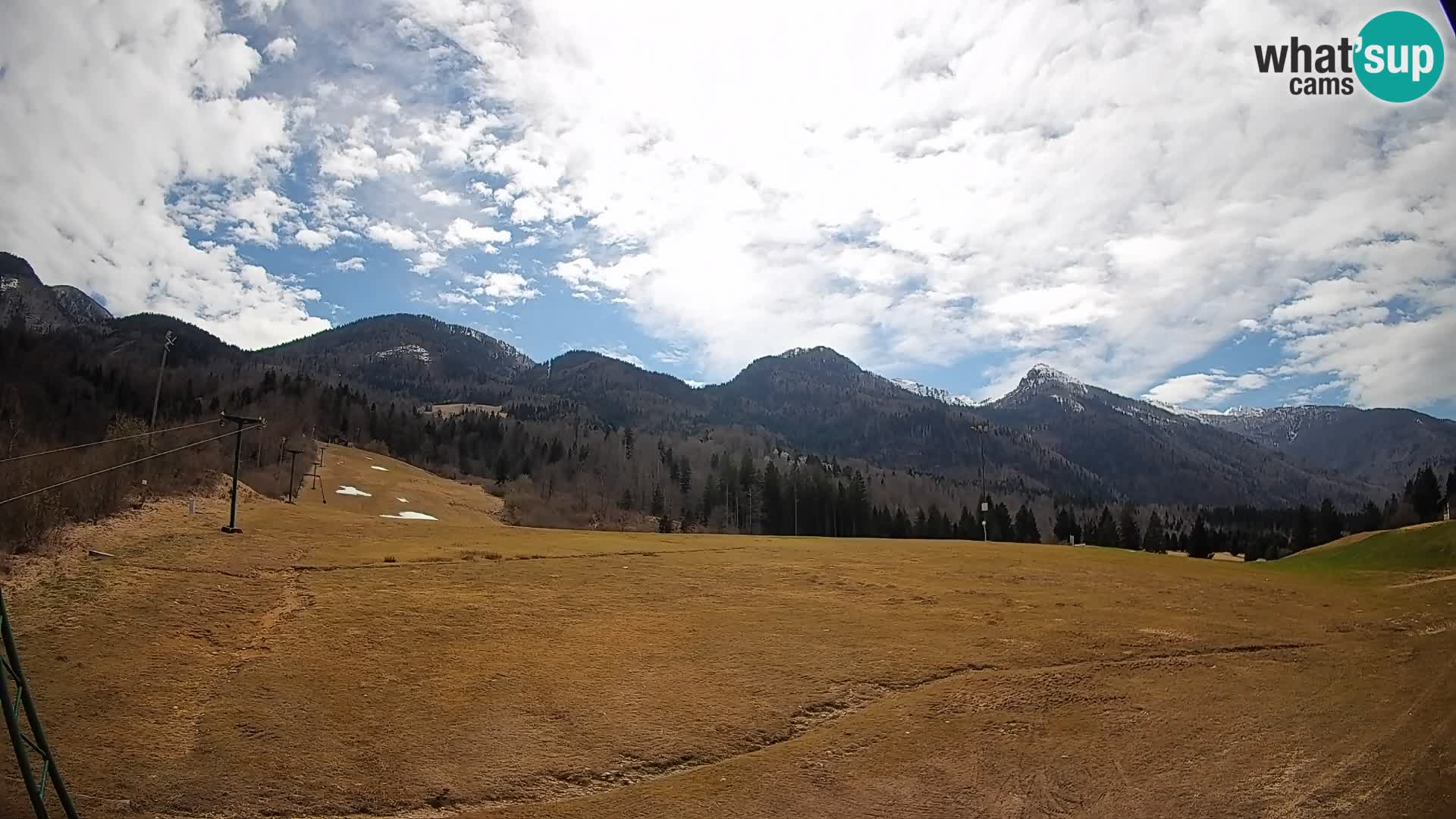 Webcam Kozji Hrbet – Vista live dalla stazione sciistica di Bohinjska Bistrica