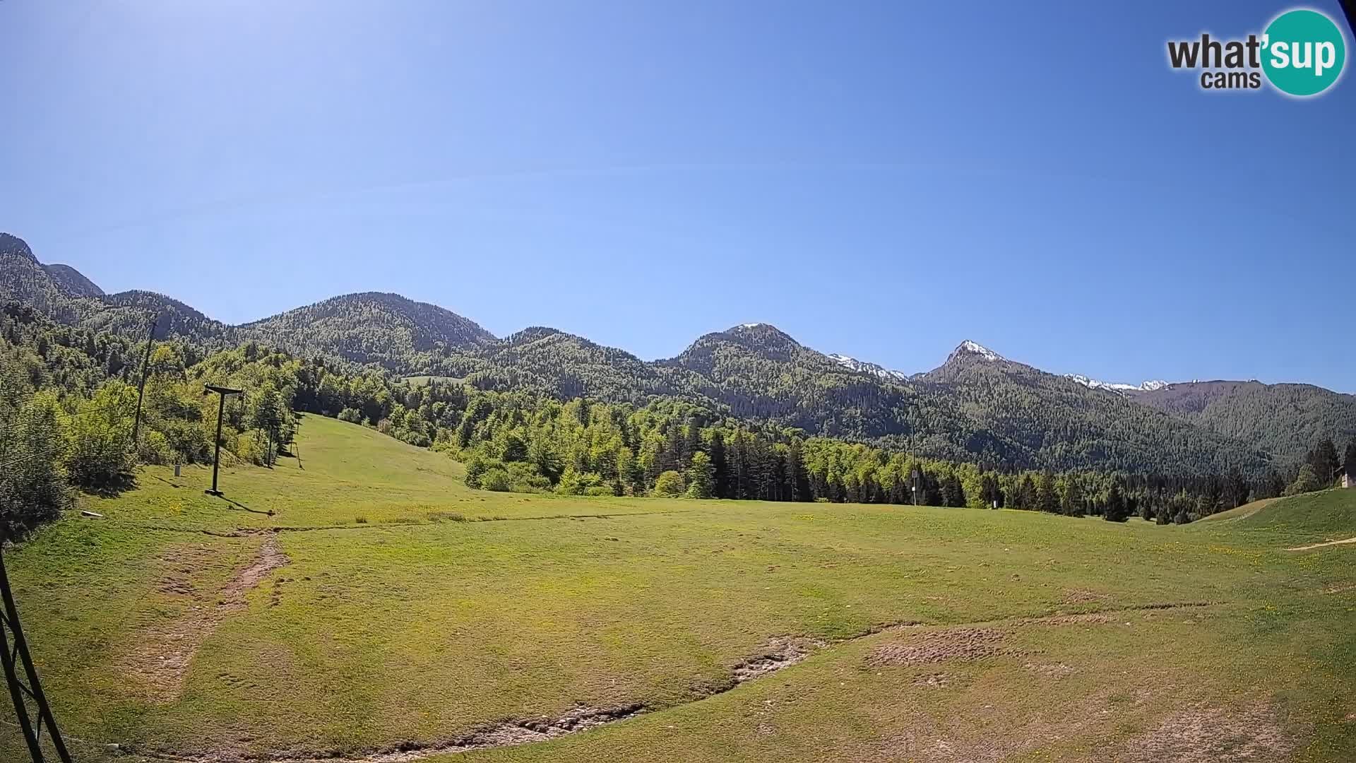 Estación de esquí webcam en vivo – Smučišče Kozji hrbet – Bohinjska Bistrica – Eslovenia